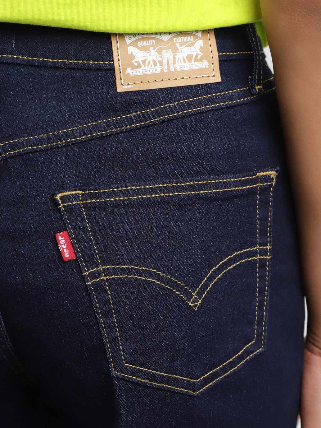 Women's 80s Mom Navy Blue Loose Fit Mid Rise Jeans - Image 5