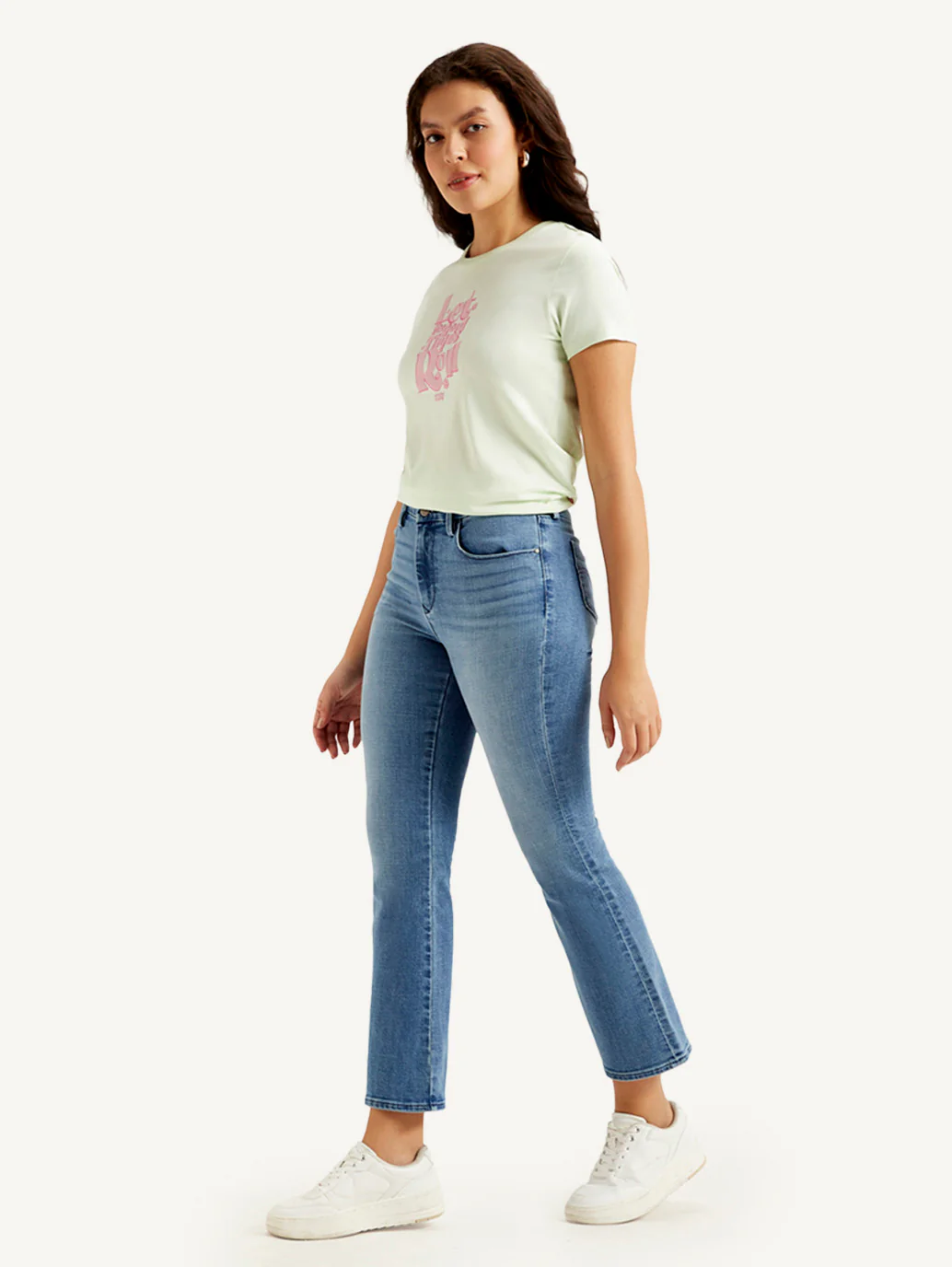 Women's Redloop 725 Blue Bootcut Fit High Rise Jeans - Image 6