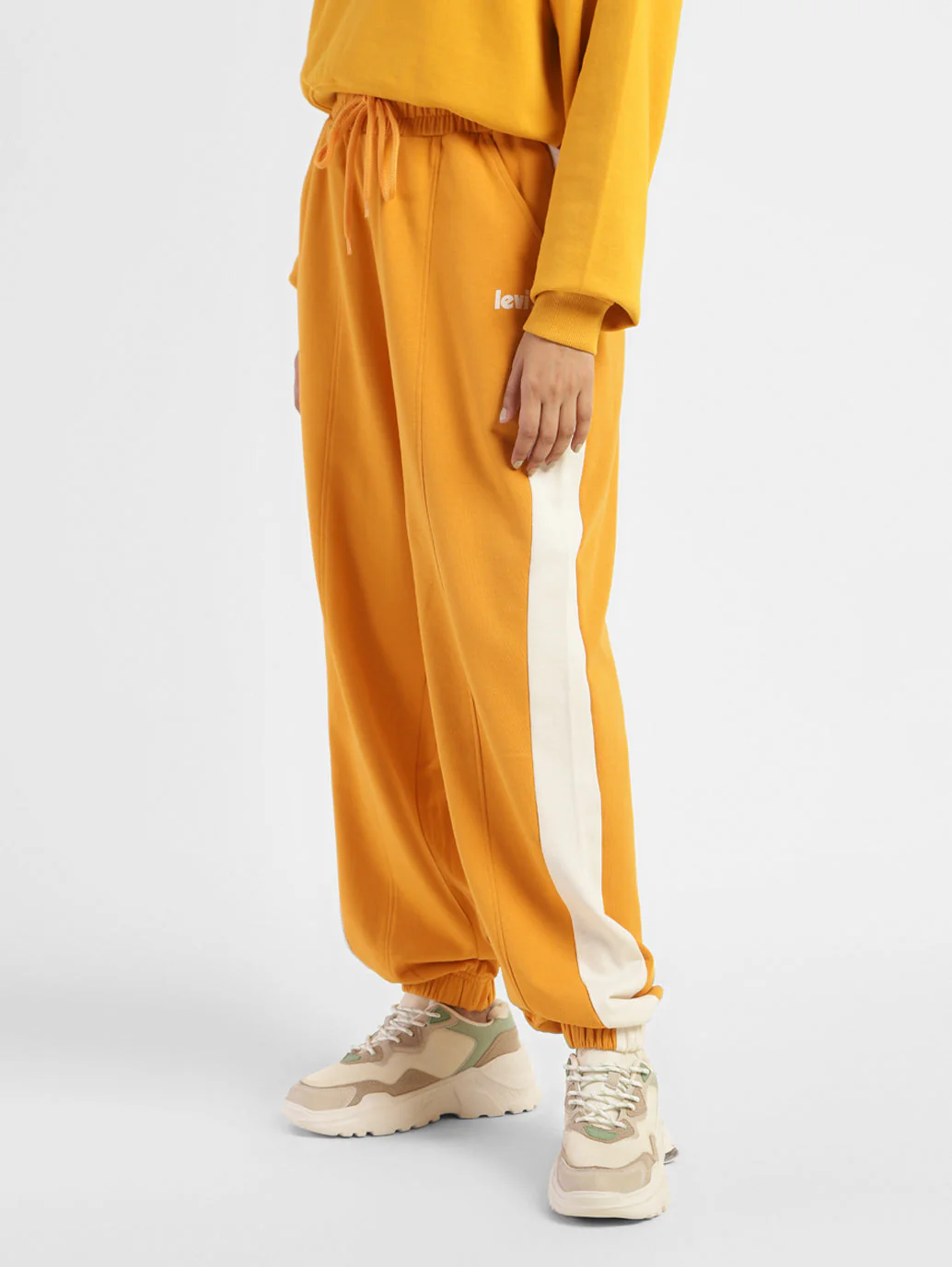 Women's High Rise Loose Fit Joggers - Image 3