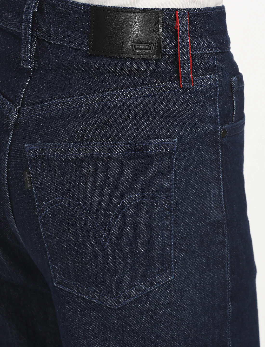 Women's Redloop Mid Rise Navy Bootcut Trousers - Image 5