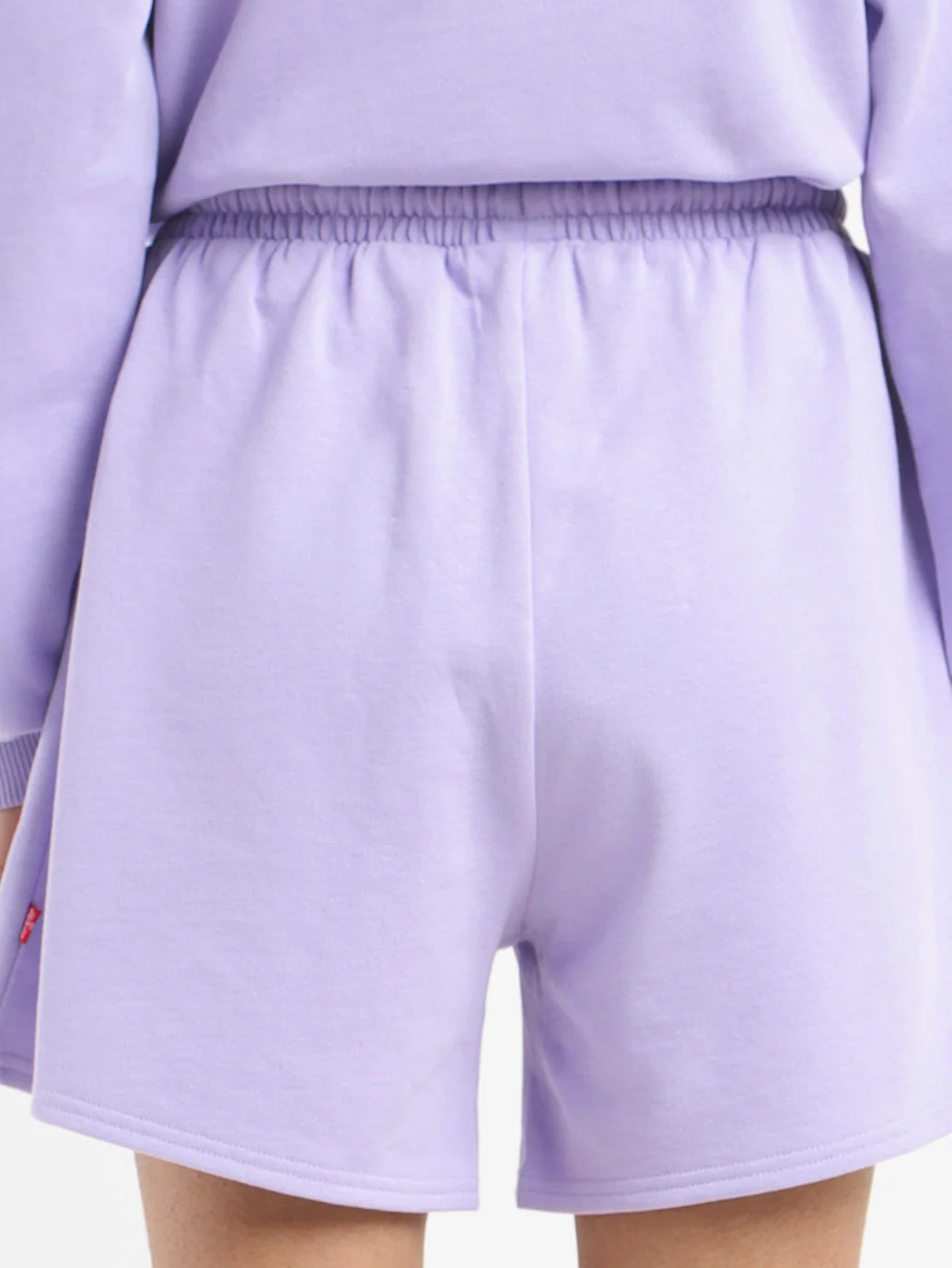 Women's Mid Rise Purple Regular Fit Shorts - Image 5