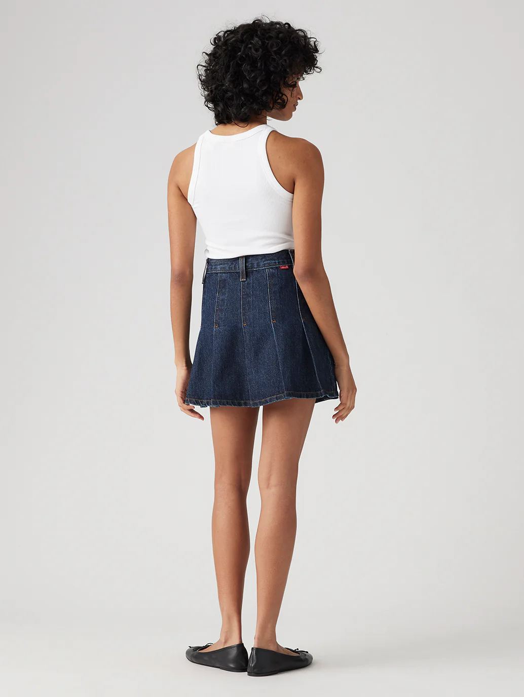 Women's Mid Rise Regular Fit Cotton Skirt - Image 3