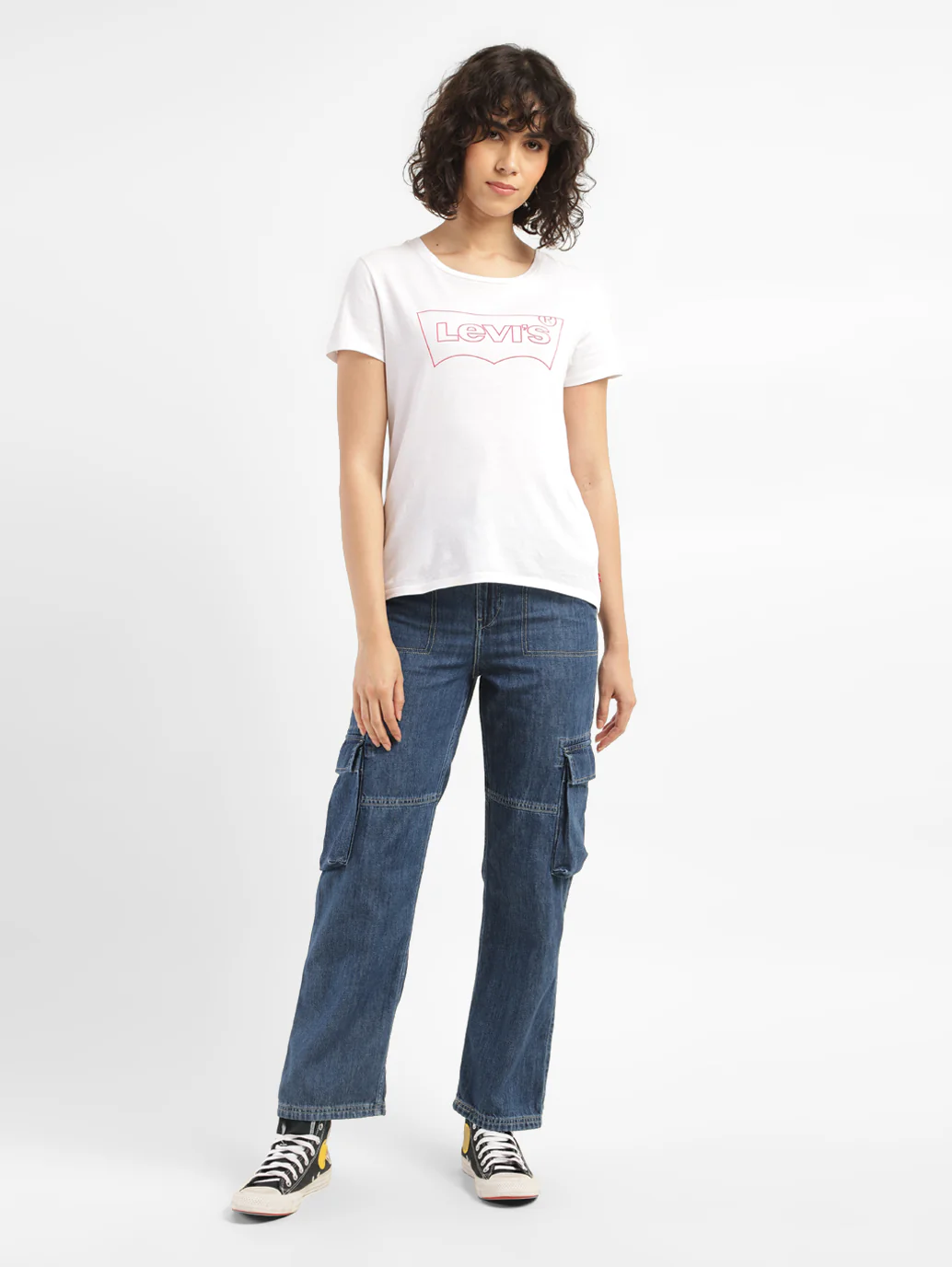 Women's Blue Bootcut Fit Mid Rise Jeans - Image 6