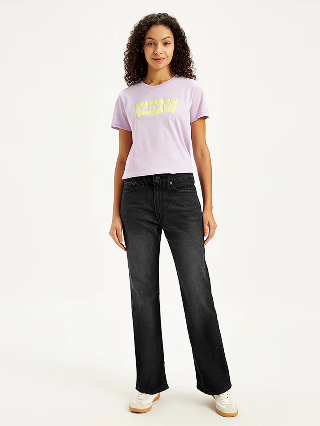 Women's Black Wedgie Bootcut Fit Mid Rise Jeans - Image 2