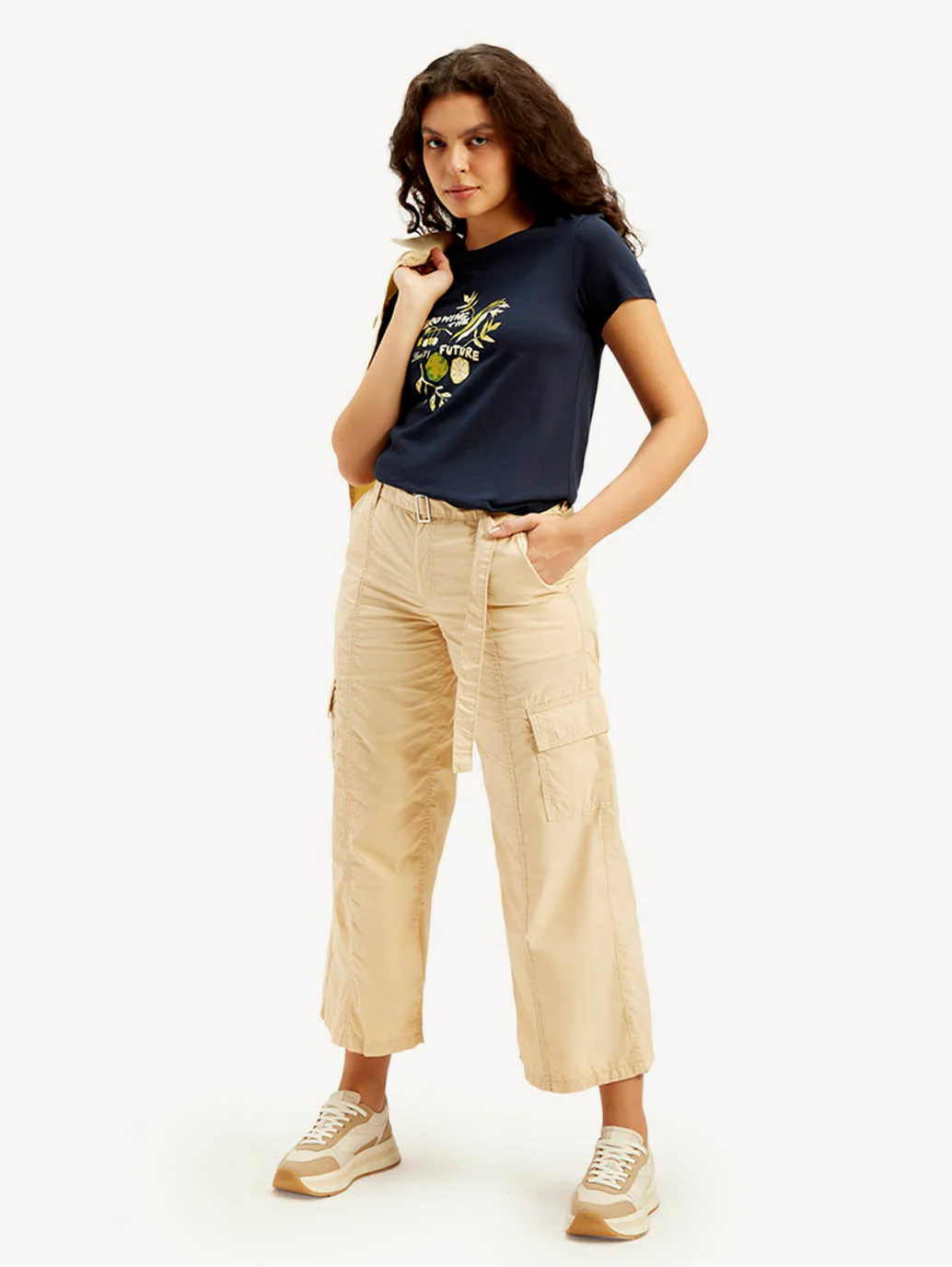 Women's Mid Rise Wideleg Trousers - Image 3