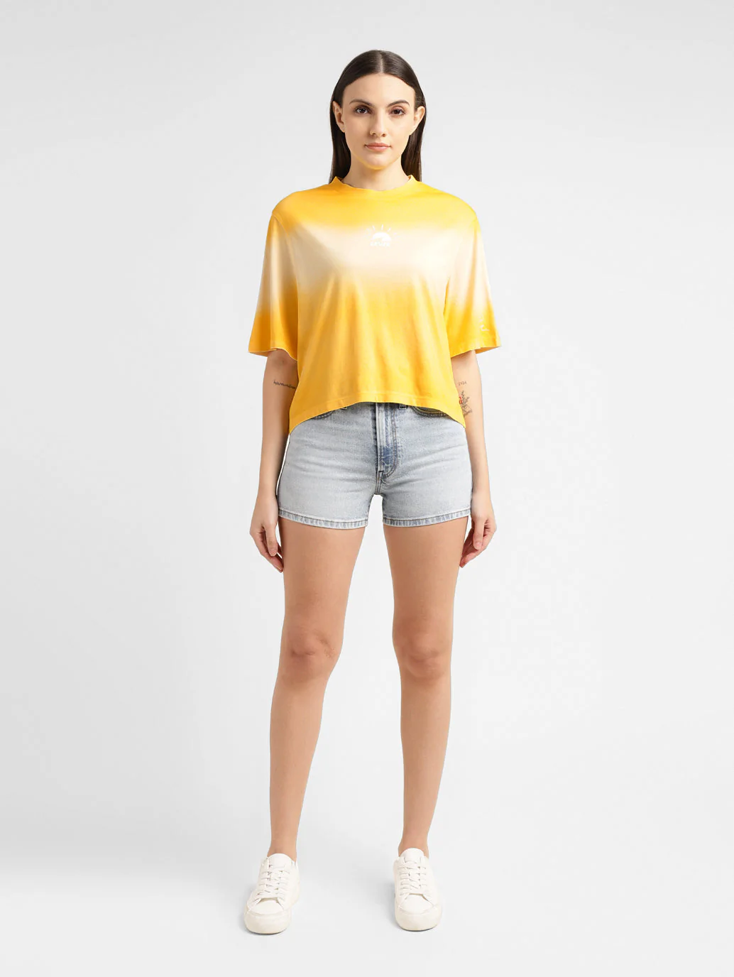 Women's Ombre Relaxed Fit T-Shirt