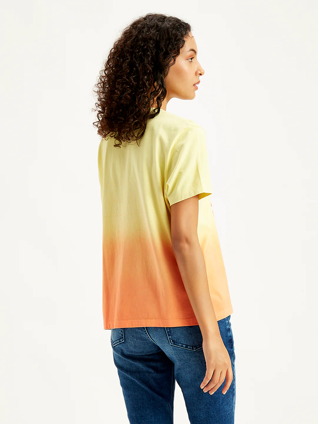 Women's Ombre Regular Fit T-Shirt - Image 3