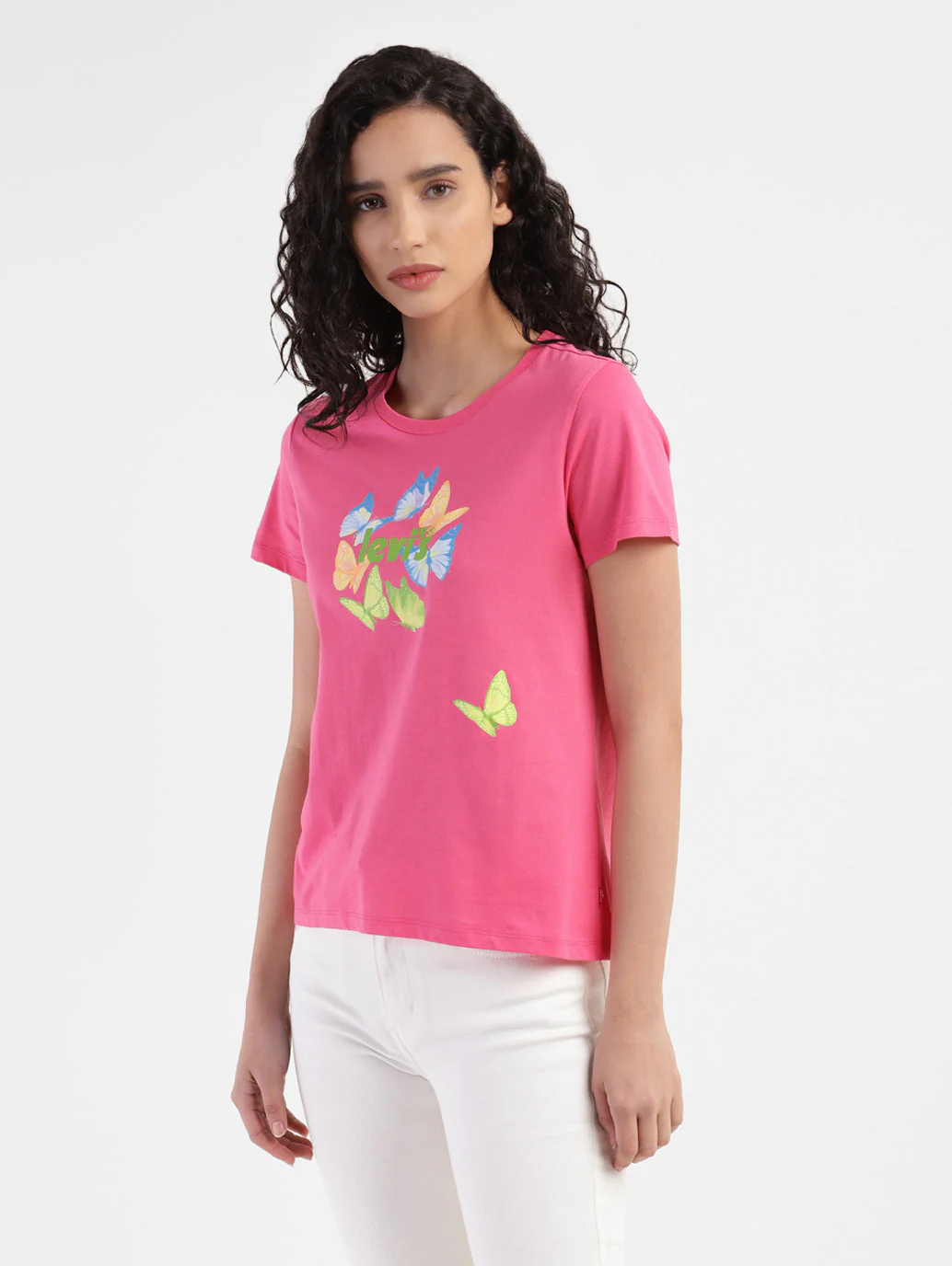 Women's Graphic Crew Neck T-shirt - Image 4