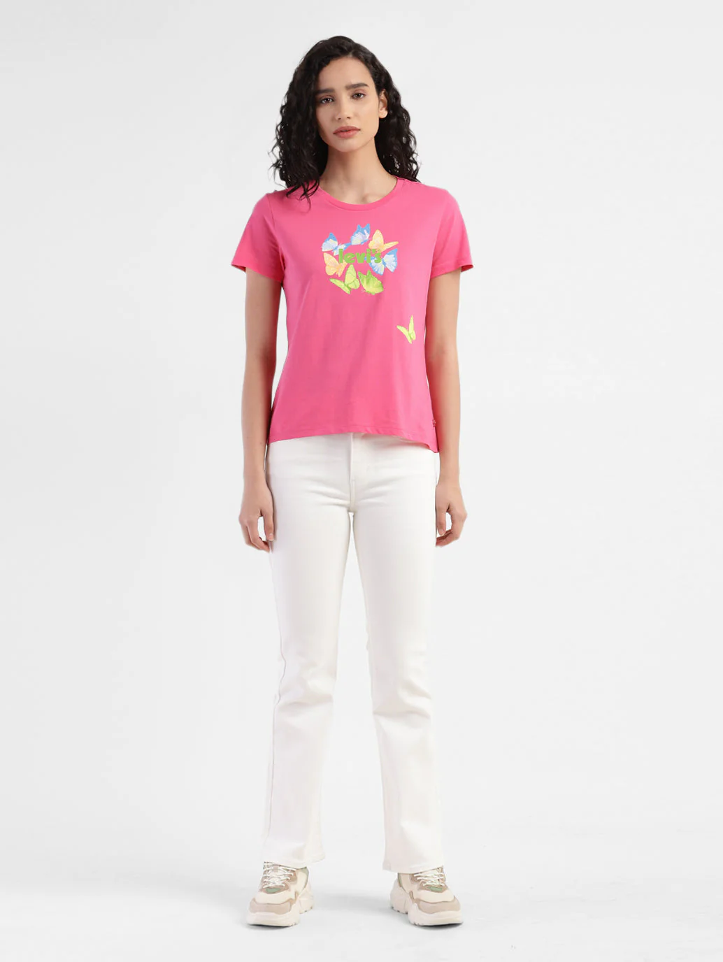 Women's Graphic Crew Neck T-shirt - Image 5