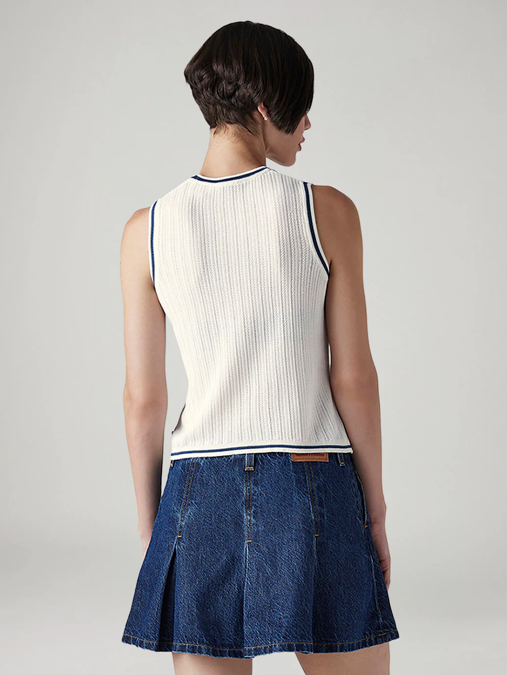 Women's Pin Striped Slim Fit T-Shirt - Image 3