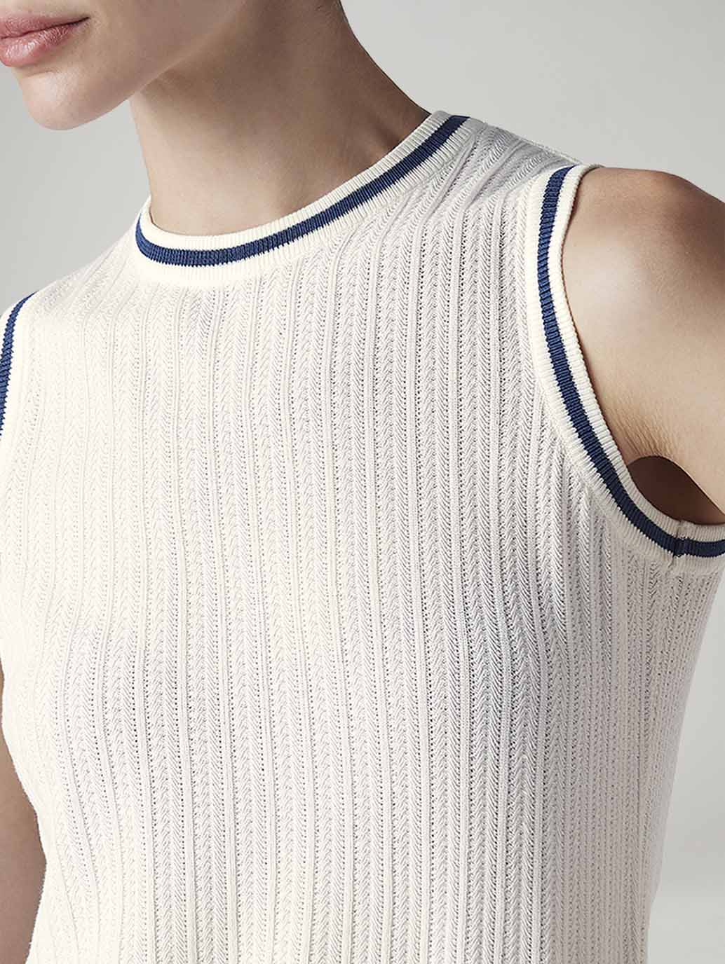 Women's Pin Striped Slim Fit T-Shirt - Image 4