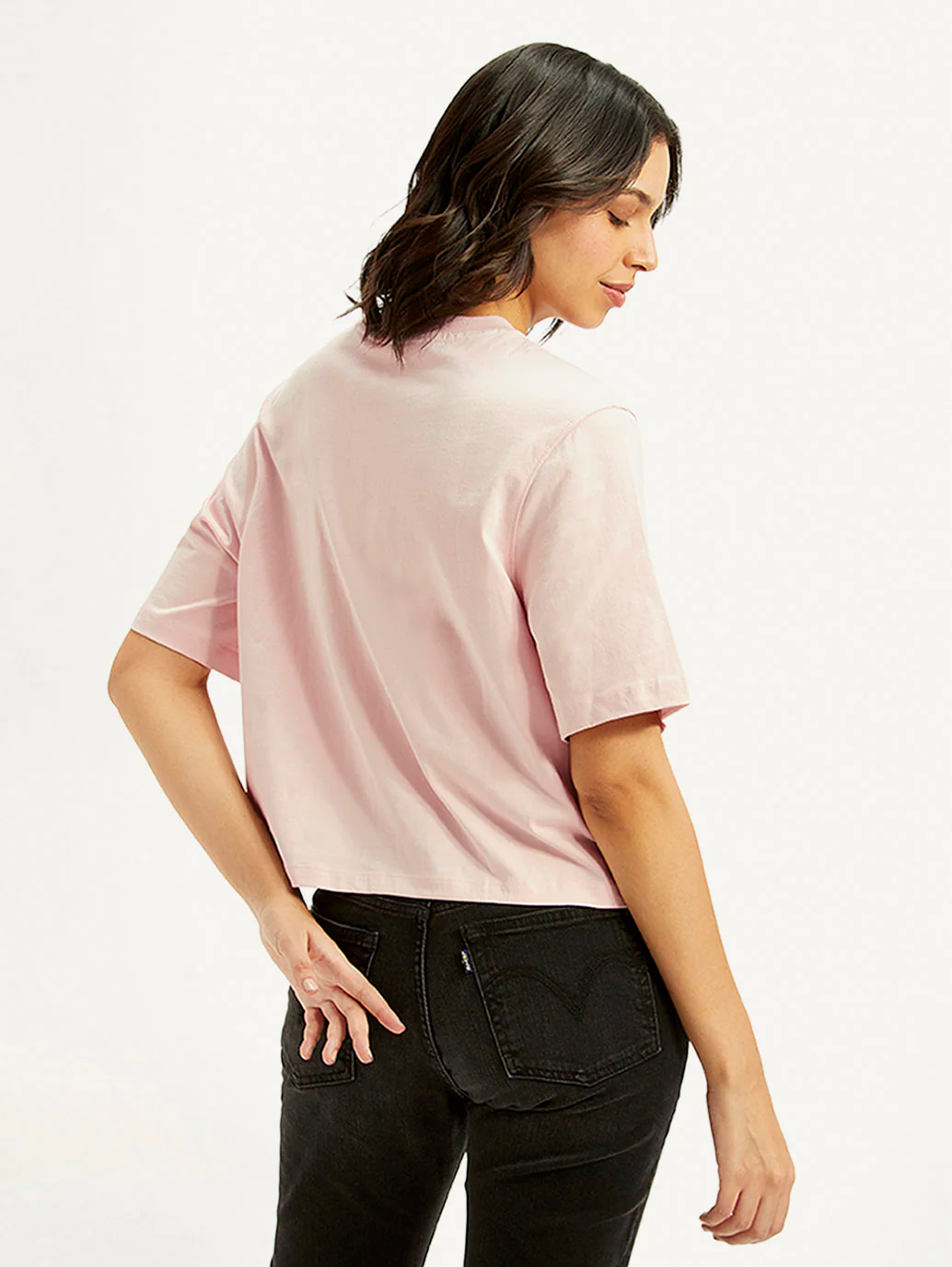 Women's Printed Boxy Fit T-Shirt - Image 2