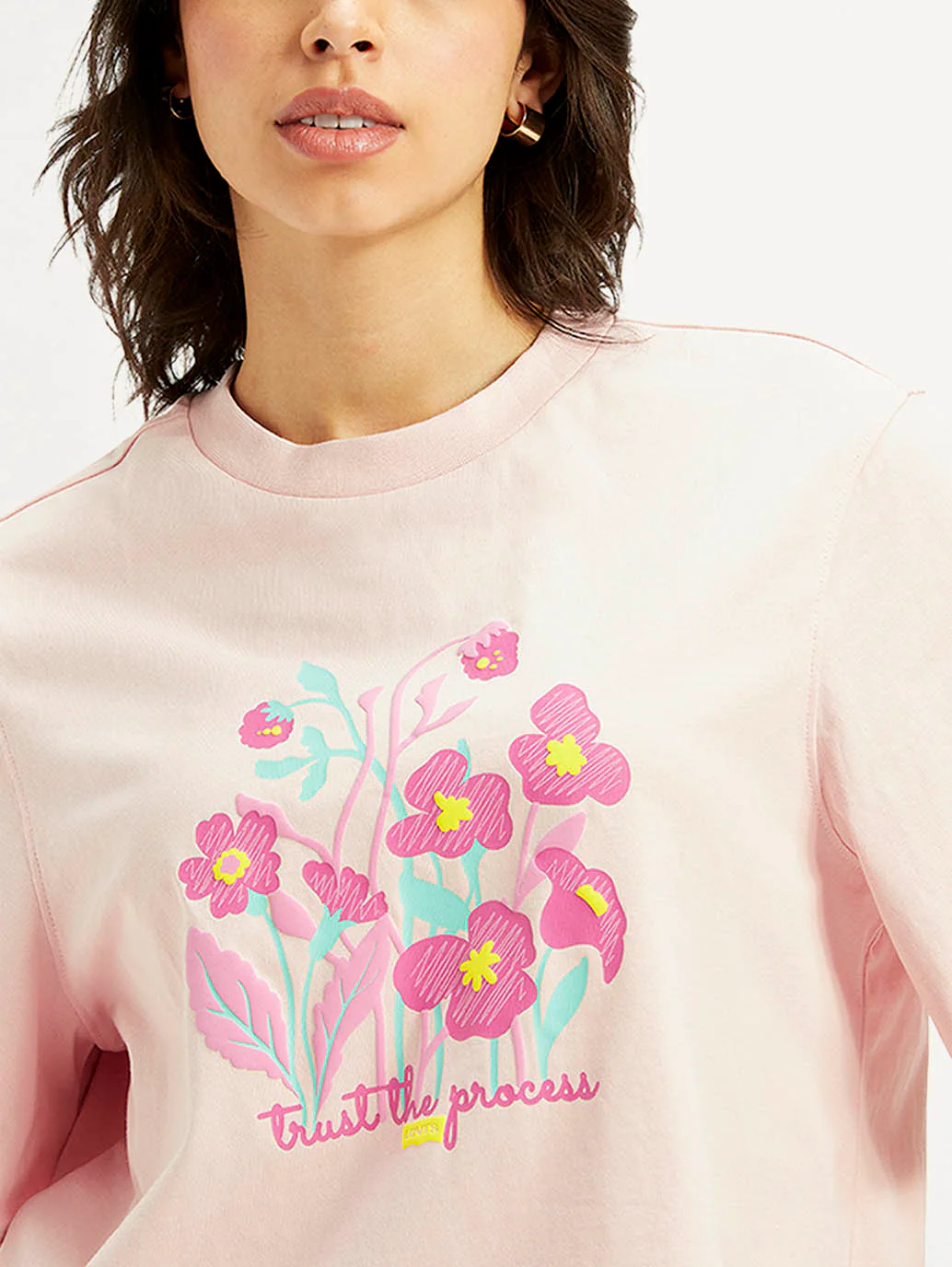 Women's Printed Boxy Fit T-Shirt - Image 3