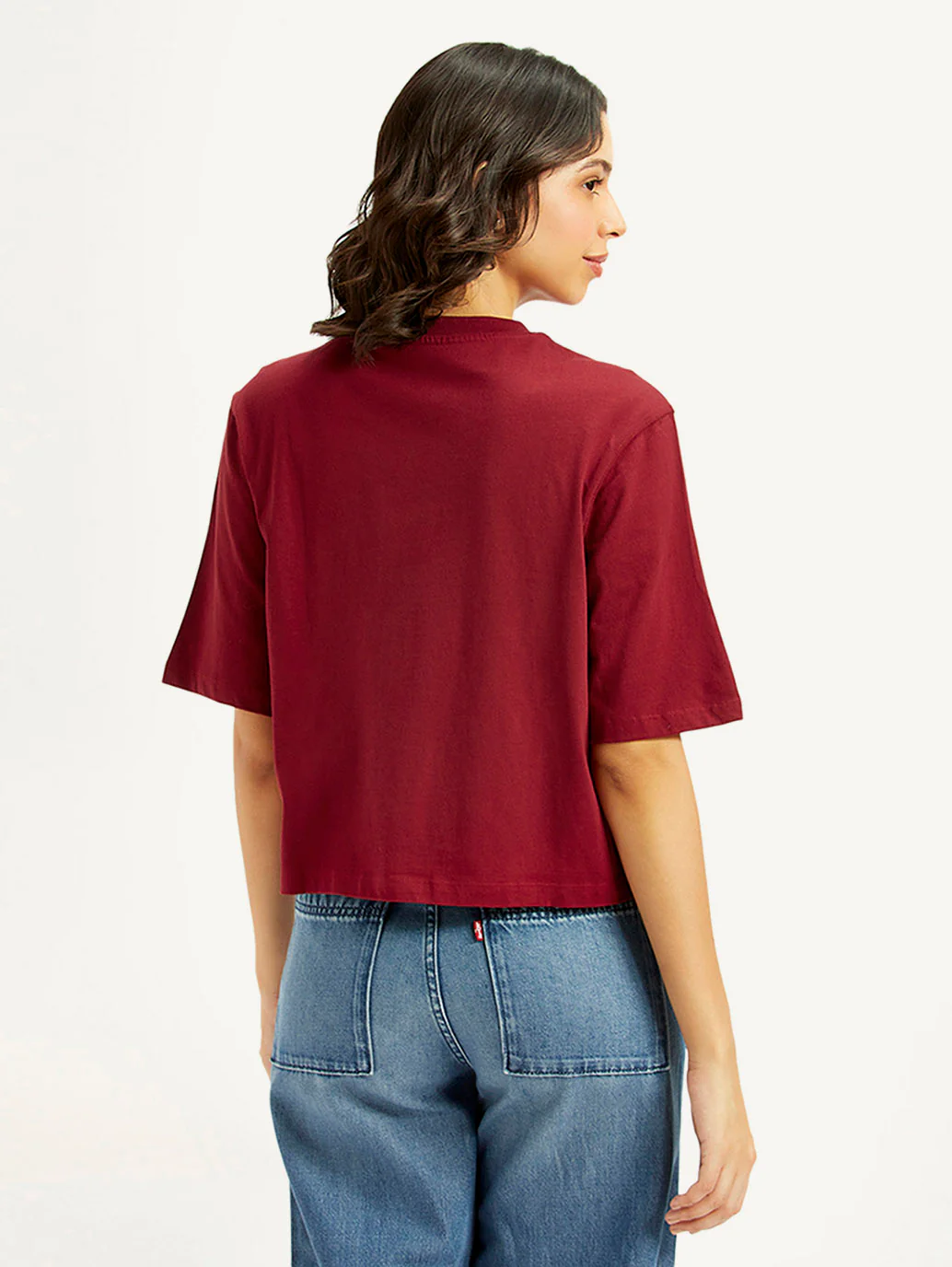 Women's Printed Boxy Fit T-Shirt - Image 3