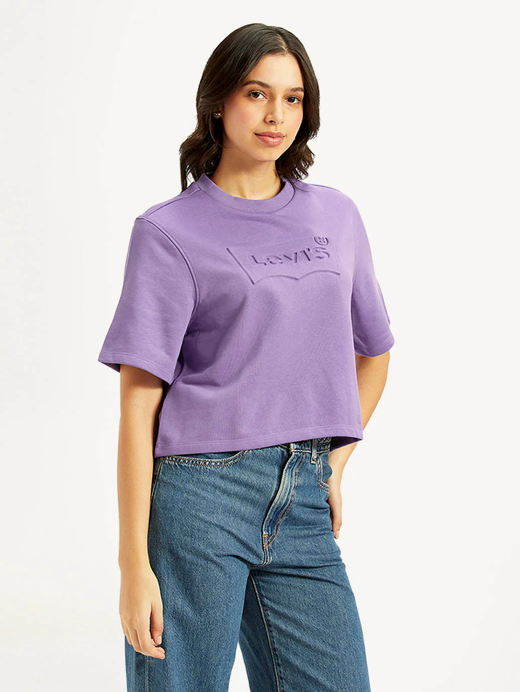 Women's Printed Boxy Fit T-Shirt - Image 3
