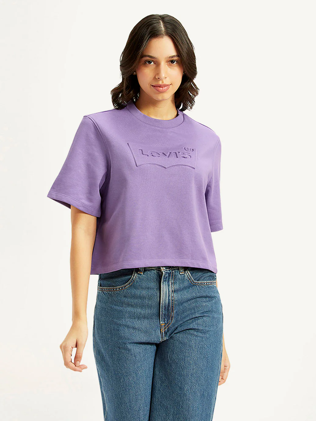 Women's Printed Boxy Fit T-Shirt - Image 4
