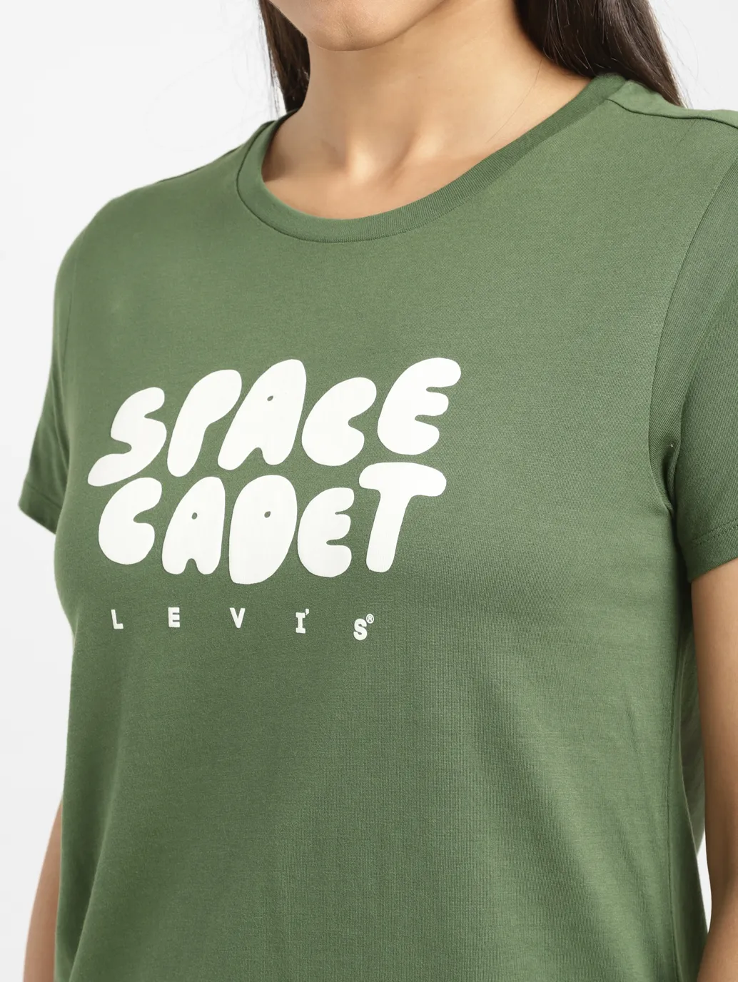 Women's Printed Crew Neck T-shirt - Image 5