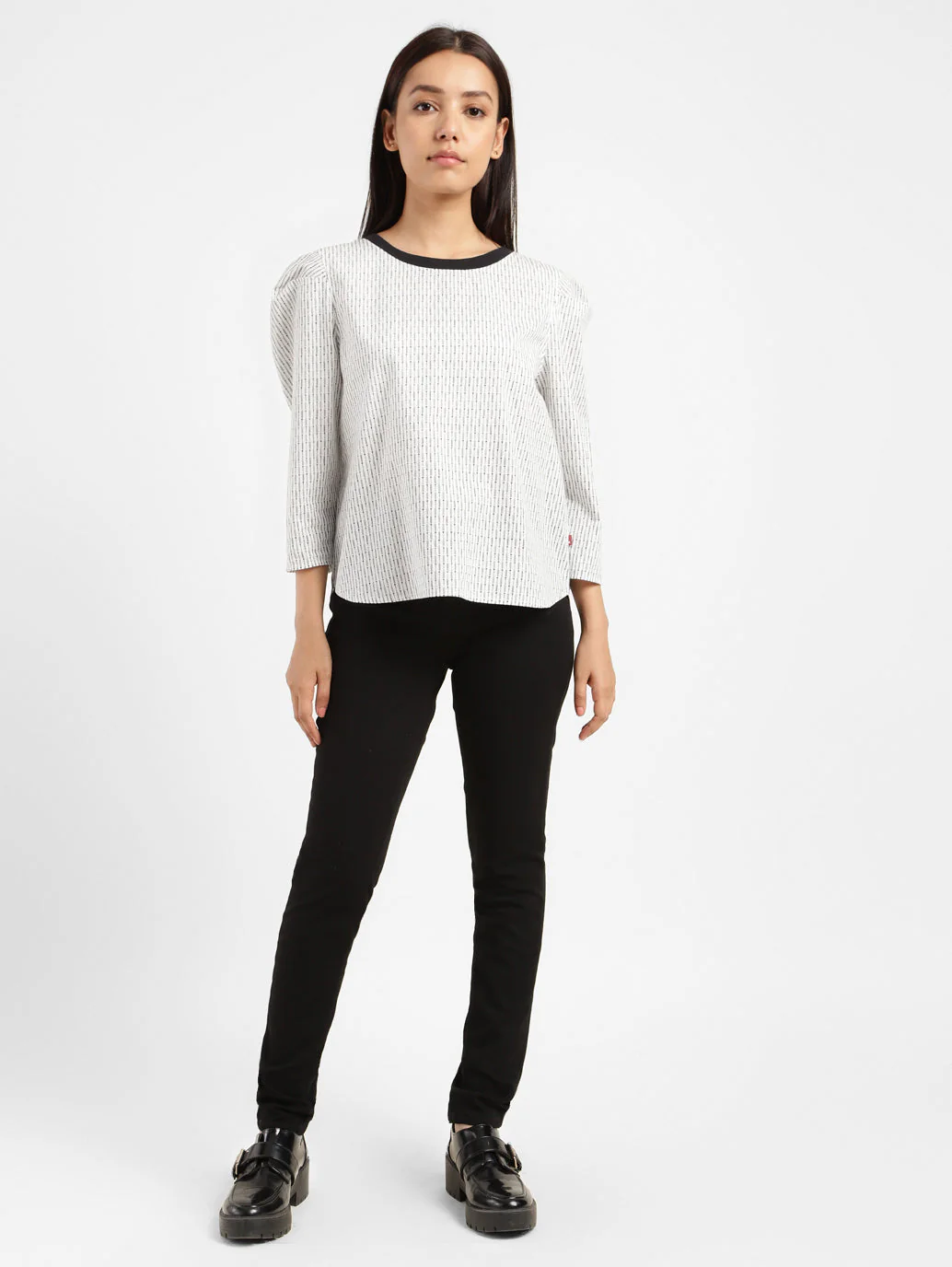 Women's Printed Crew Neck Top - Image 10