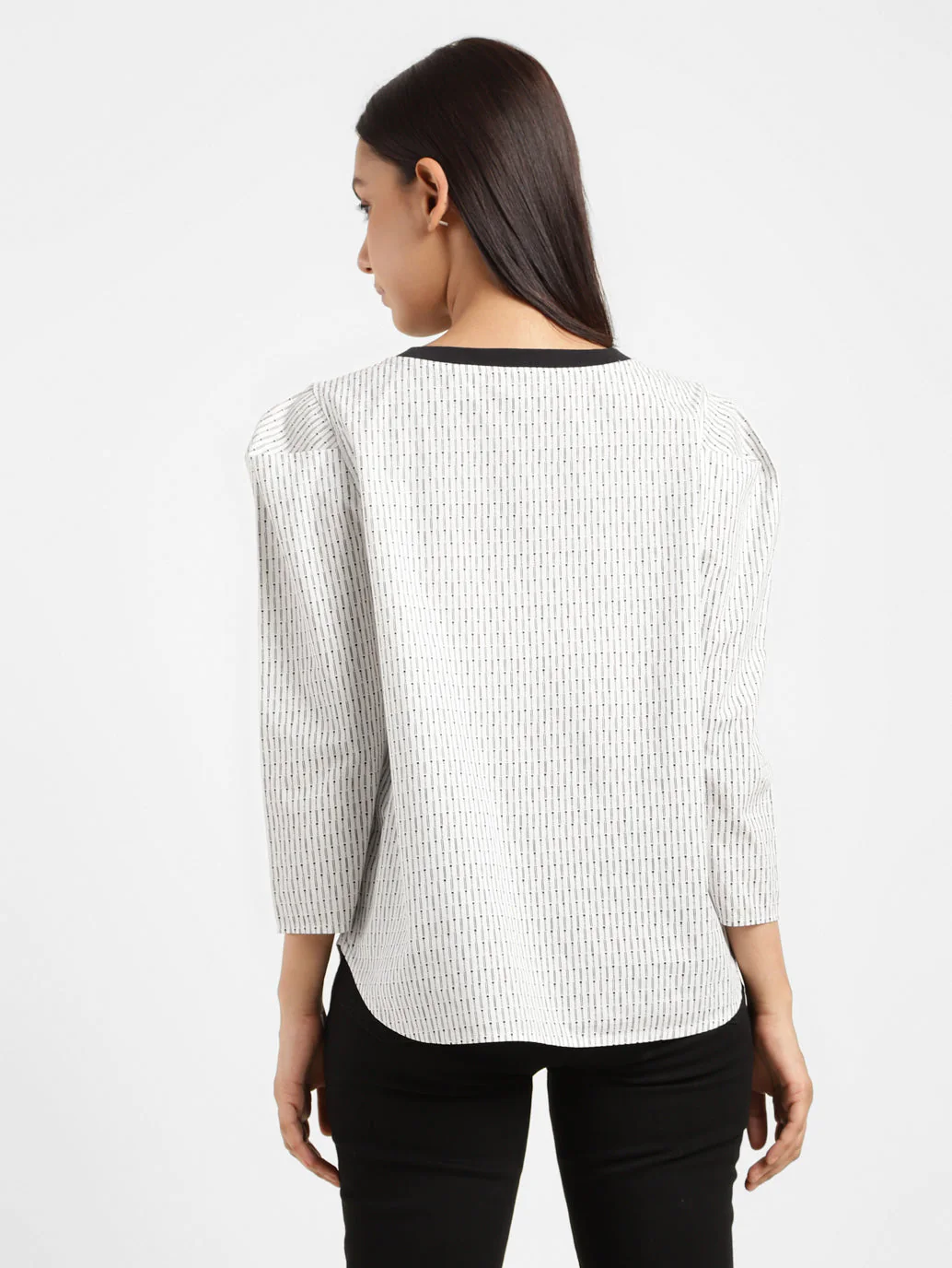 Women's Printed Crew Neck Top - Image 5