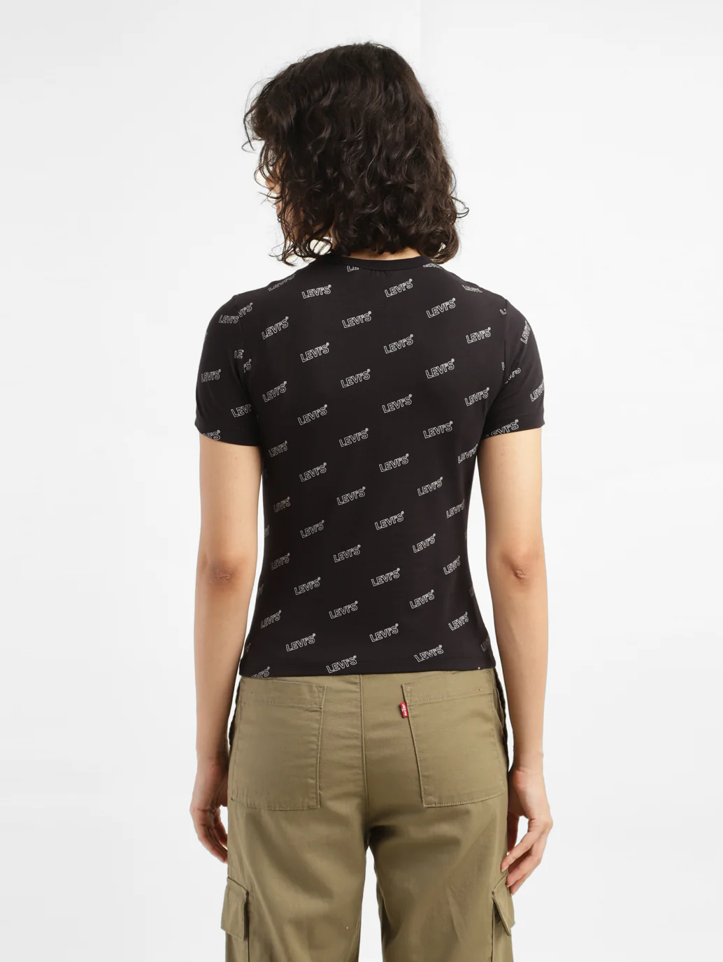 Women's Printed Slim Fit T-shirt - Image 2