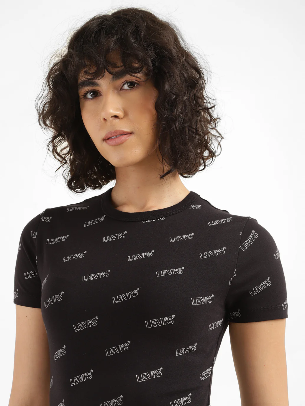 Women's Printed Slim Fit T-shirt - Image 4