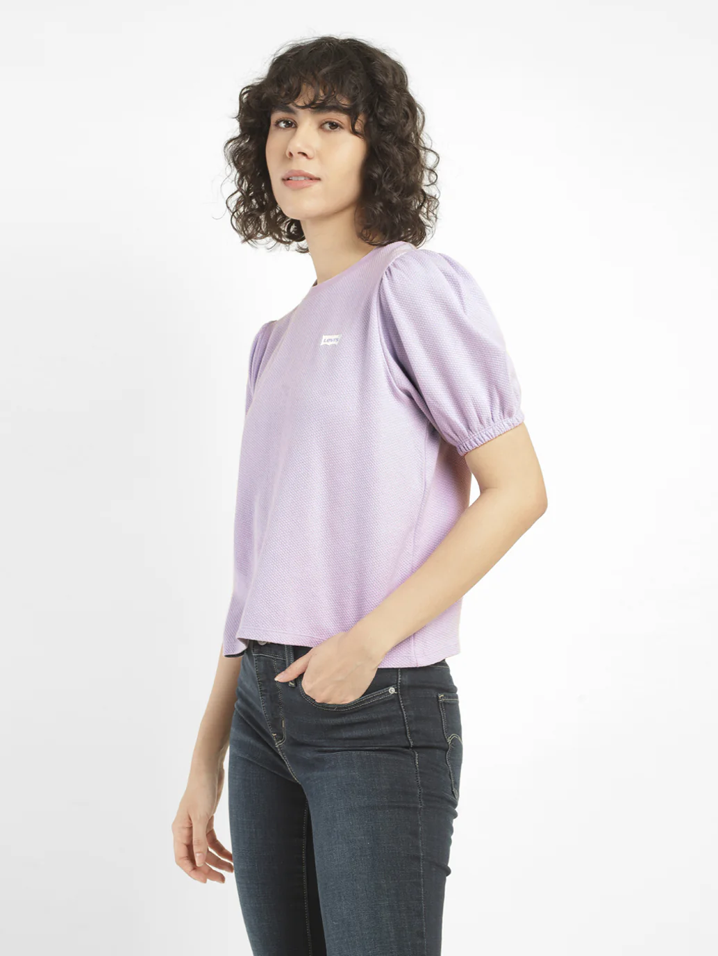 Women's Self Design Round Neck Top - Image 3