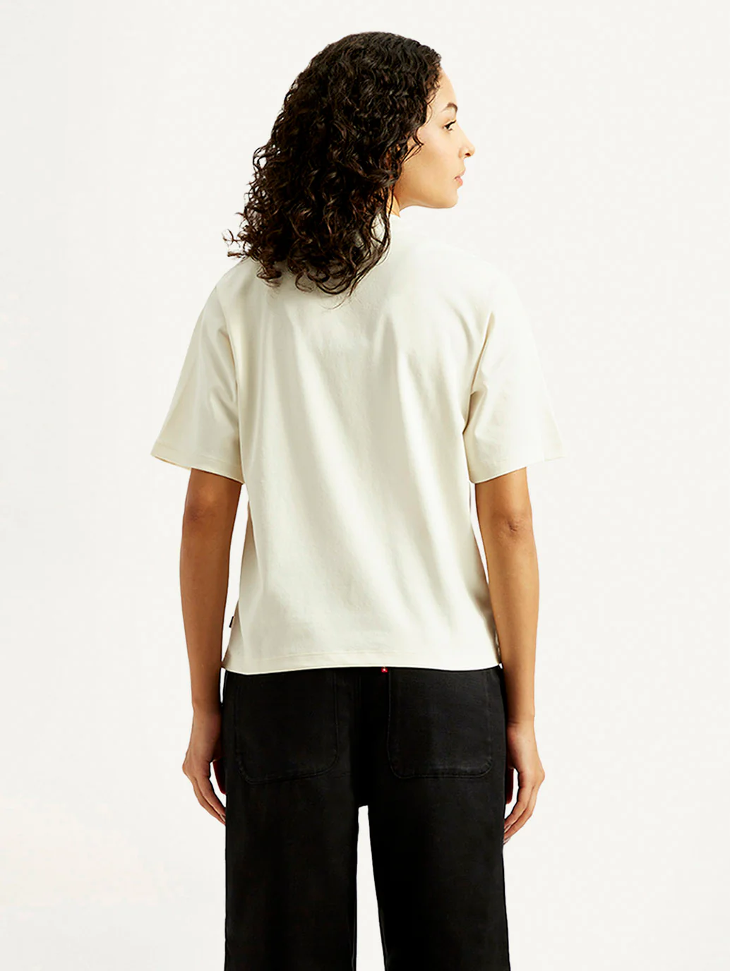 Women's Solid Crew Neck T-shirt - Image 2