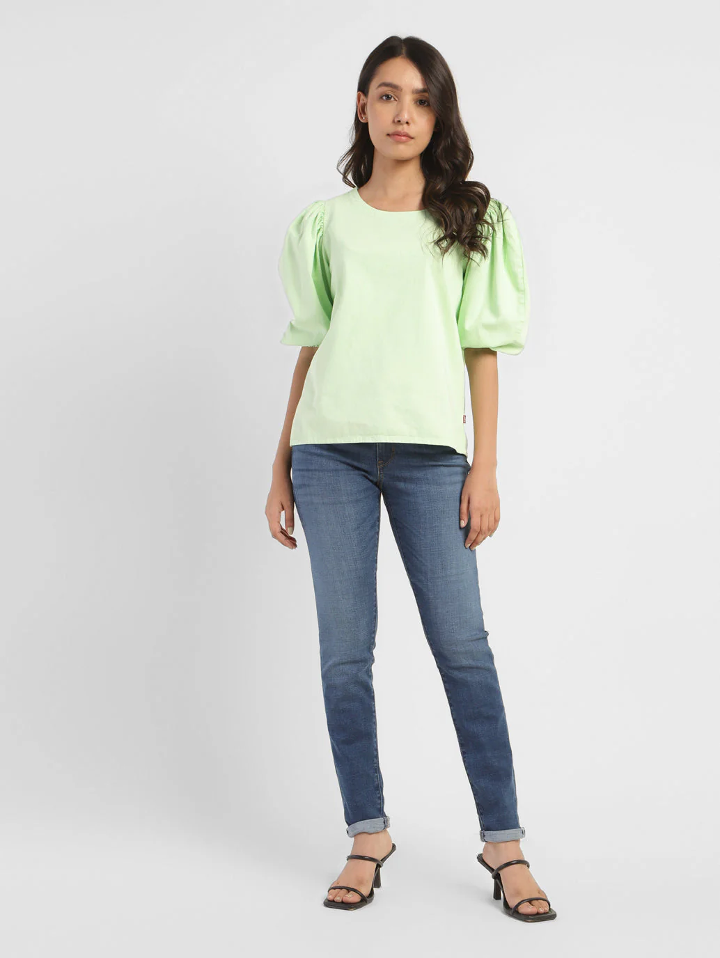 Women's Solid Round Neck Top - Image 5