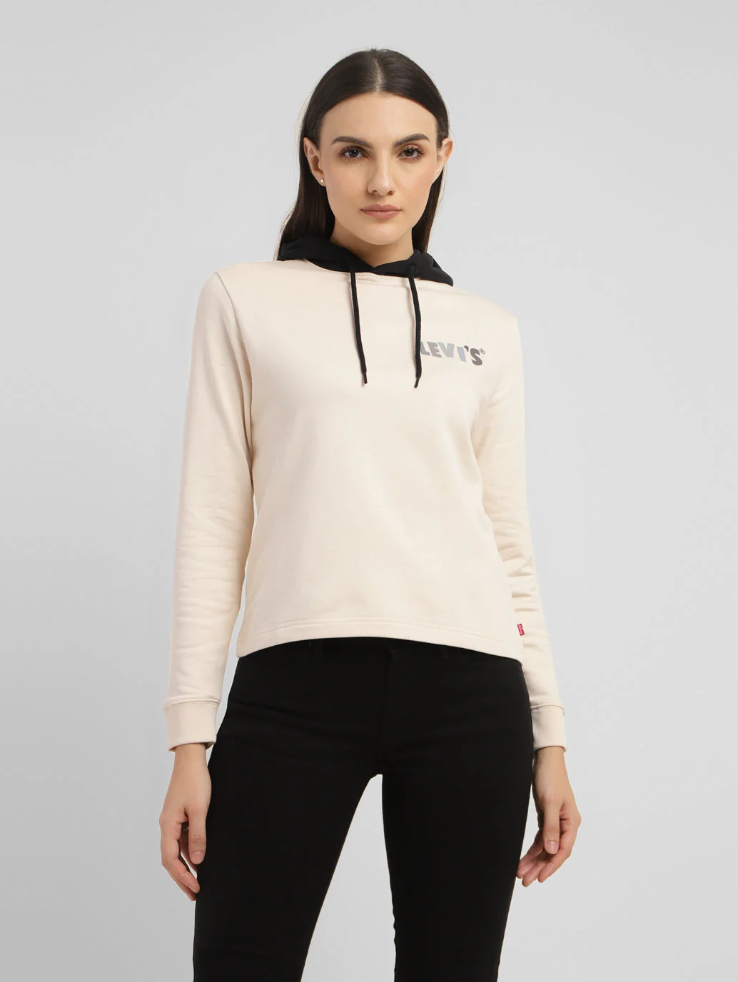 Women's Brand Logo Hooded Sweatshirt - Image 2