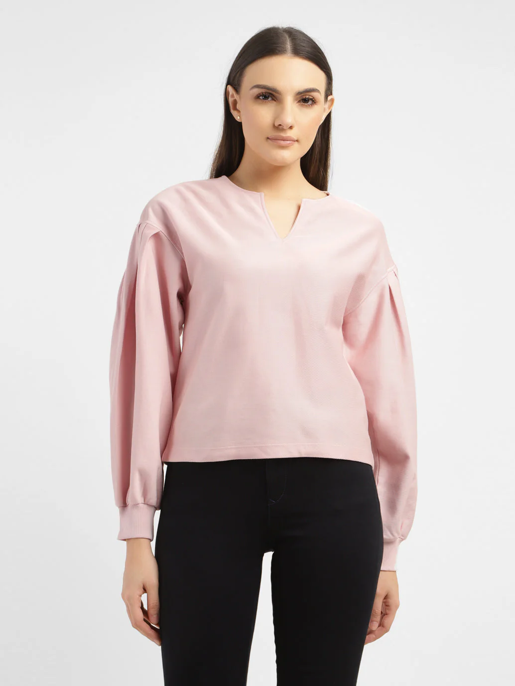 Women's Solid Regular Fit Top - Image 2