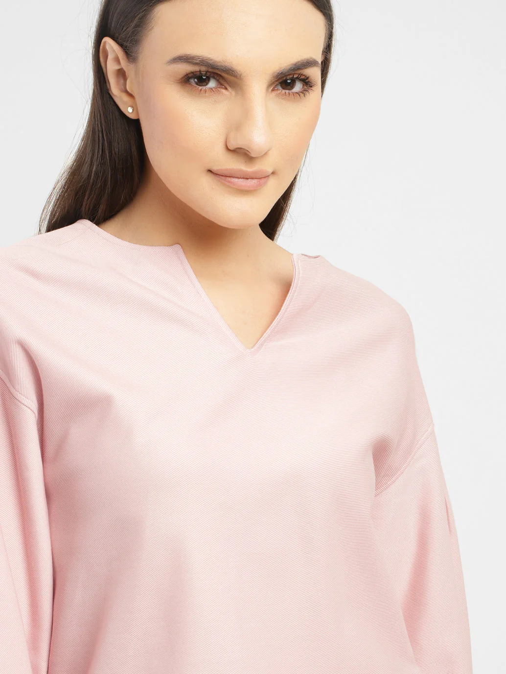 Women's Solid Regular Fit Top - Image 5
