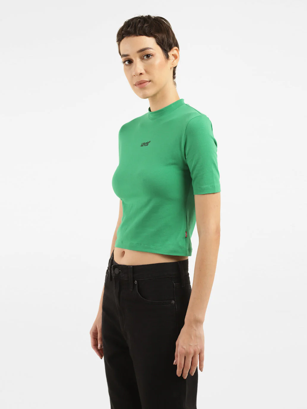 Women's Solid Regular Fit T-shirt - Image 4