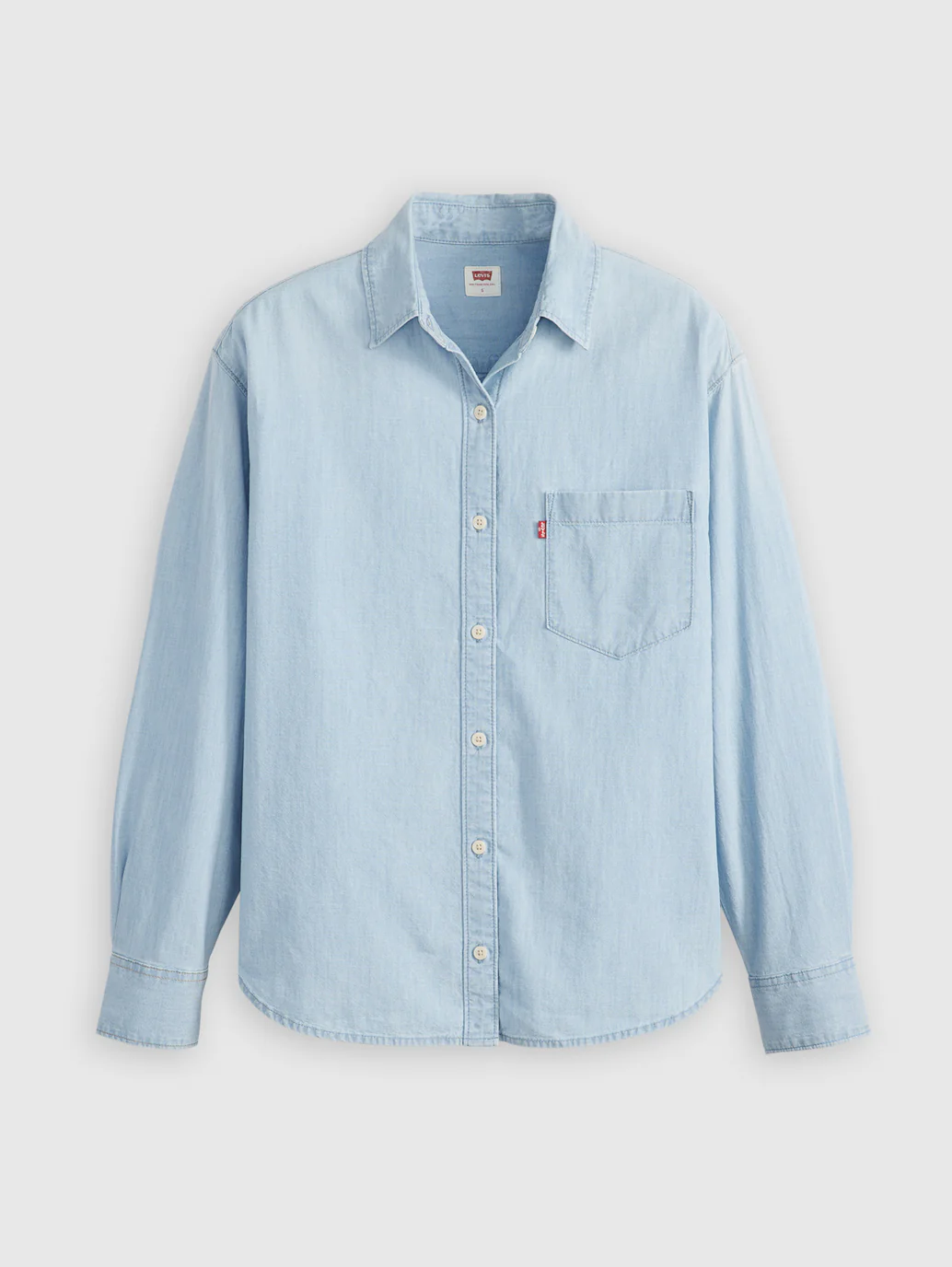 Women's Solid Relaxed Fit Shirt - Image 6