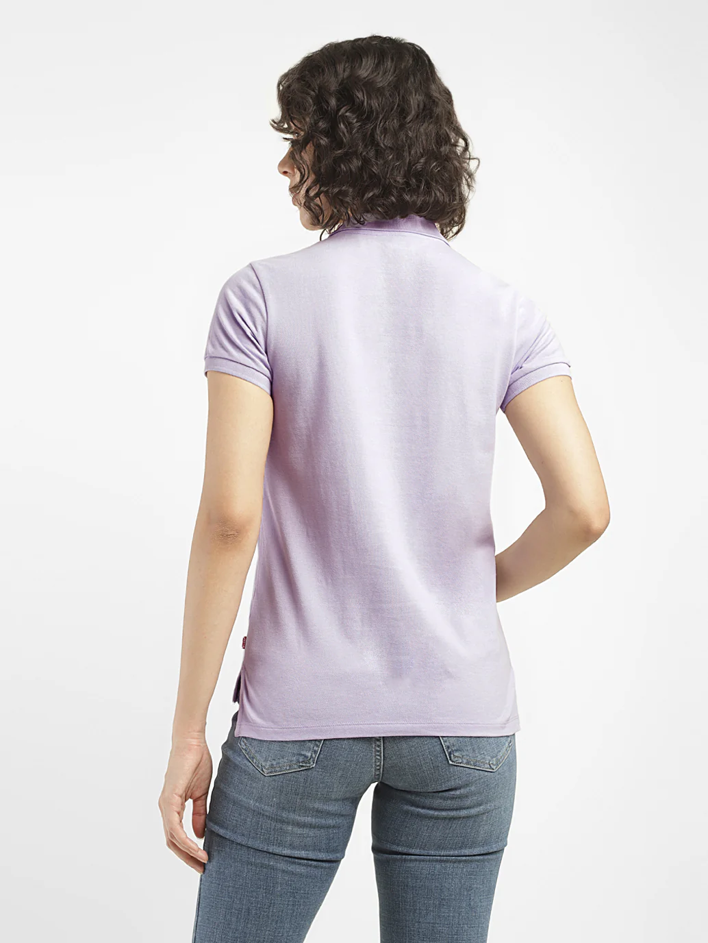 Women's Solid Polo T-shirt - Image 2