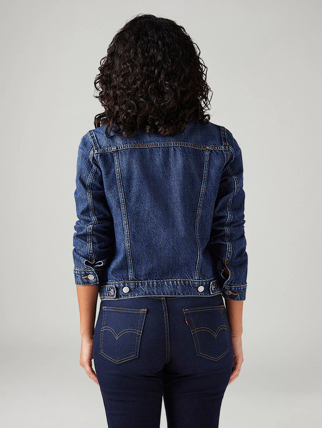 Women's Solid Regular Fit Jacket - Image 3