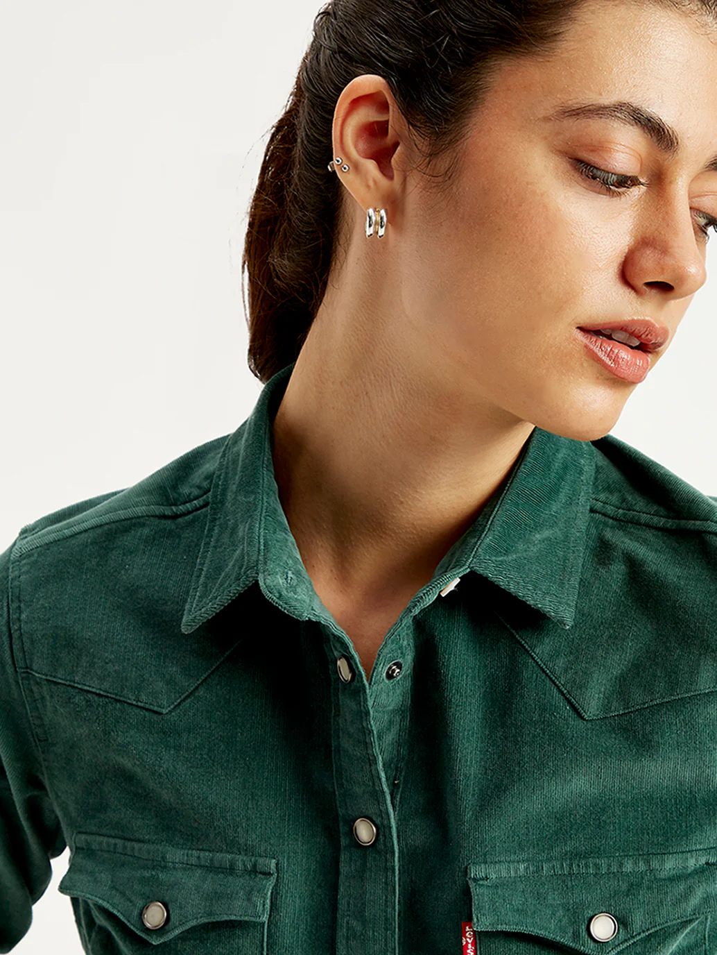 Women's Solid Regular Fit Shirt - Image 6
