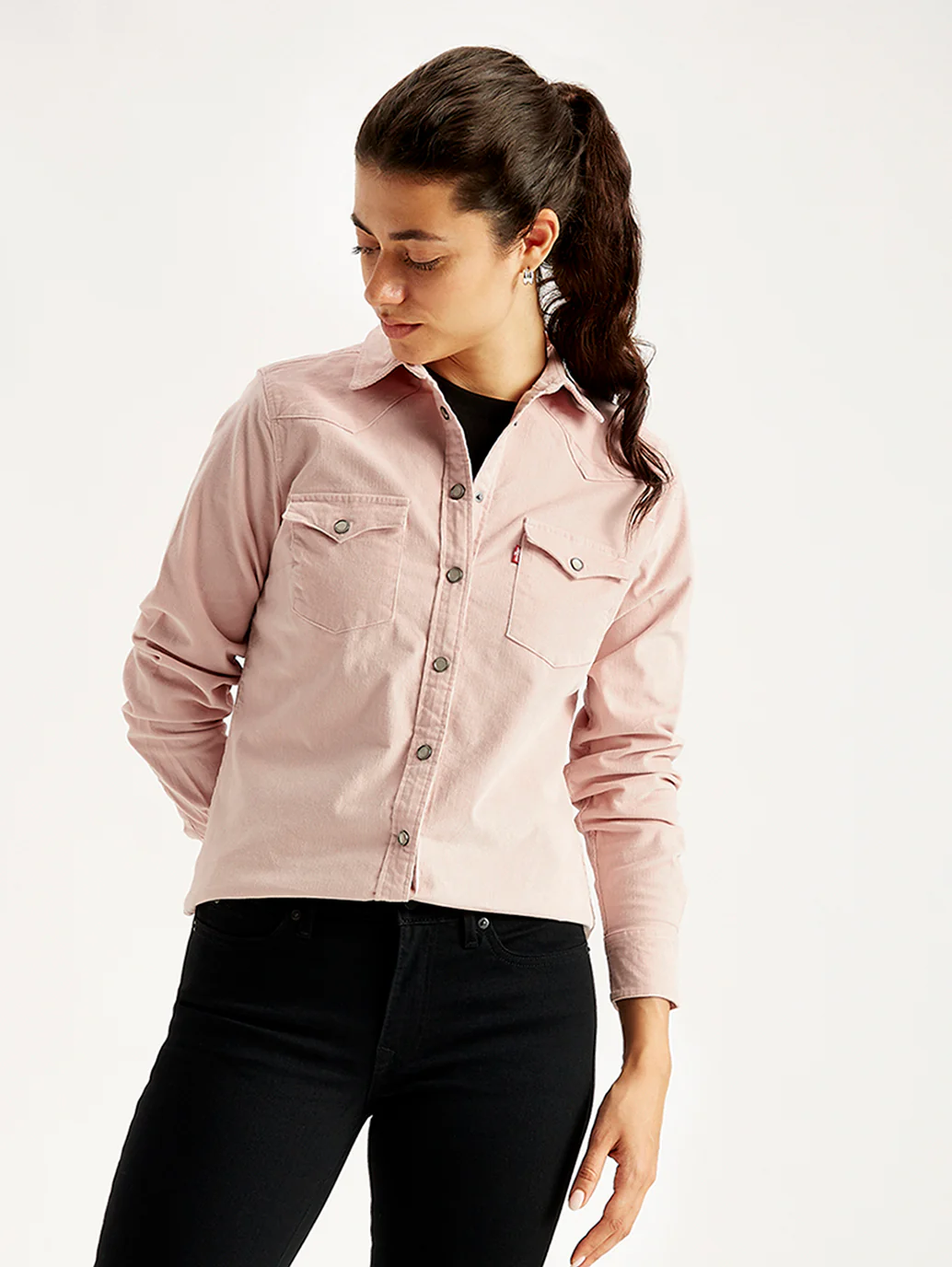 Women's Solid Regular Fit Shirt - Image 2