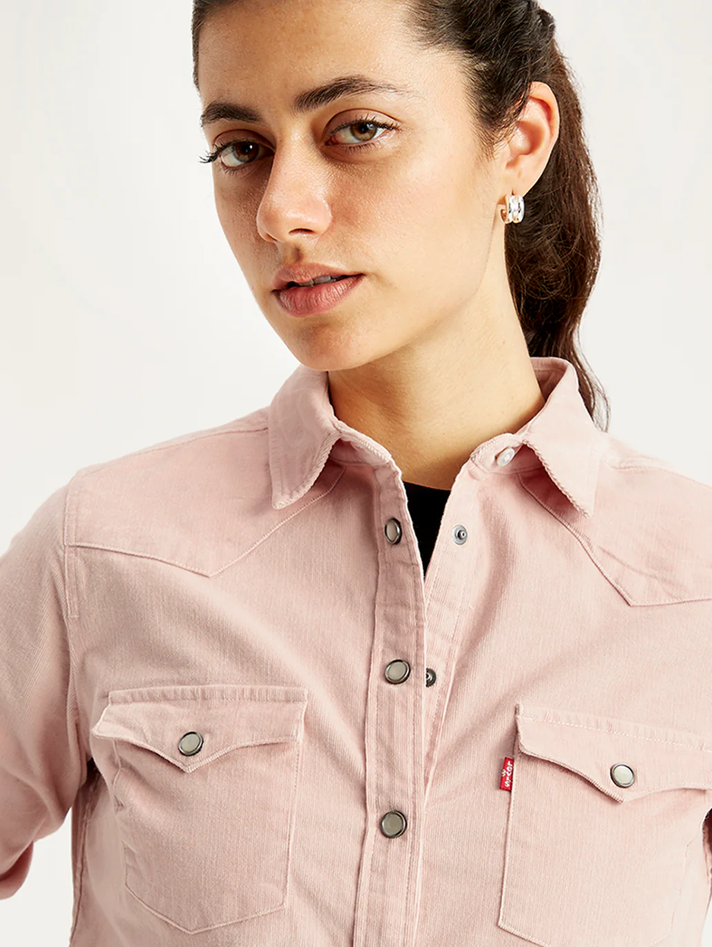 Women's Solid Regular Fit Shirt - Image 6