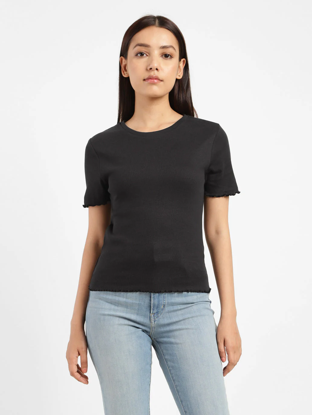Women's Solid Regular Fit Top - Image 4