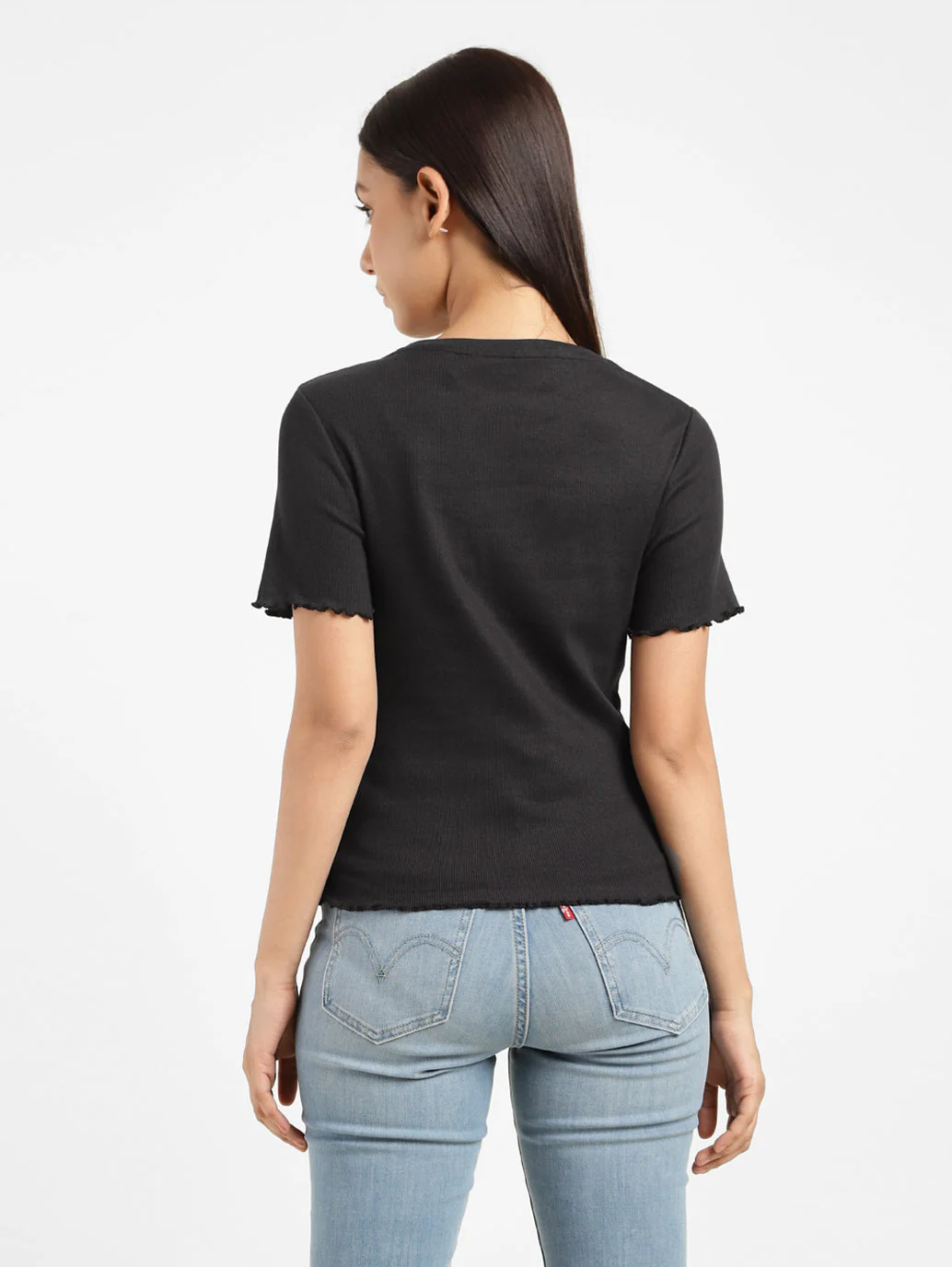 Women's Solid Regular Fit Top - Image 5