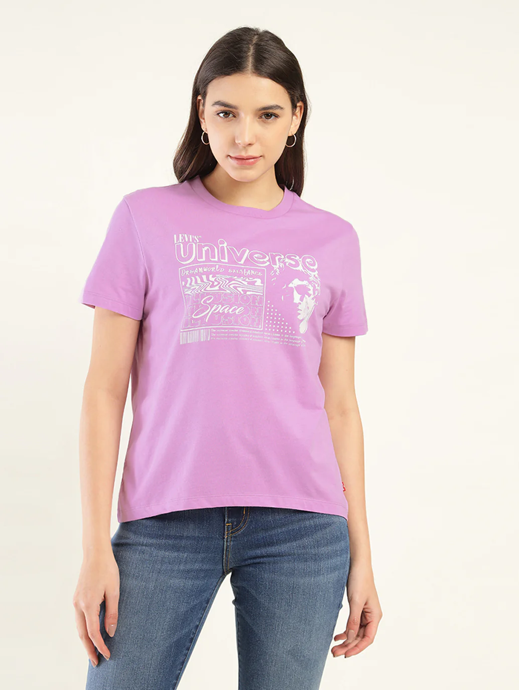 Women's Graphic Relaxed Fit T-Shirt - Image 2
