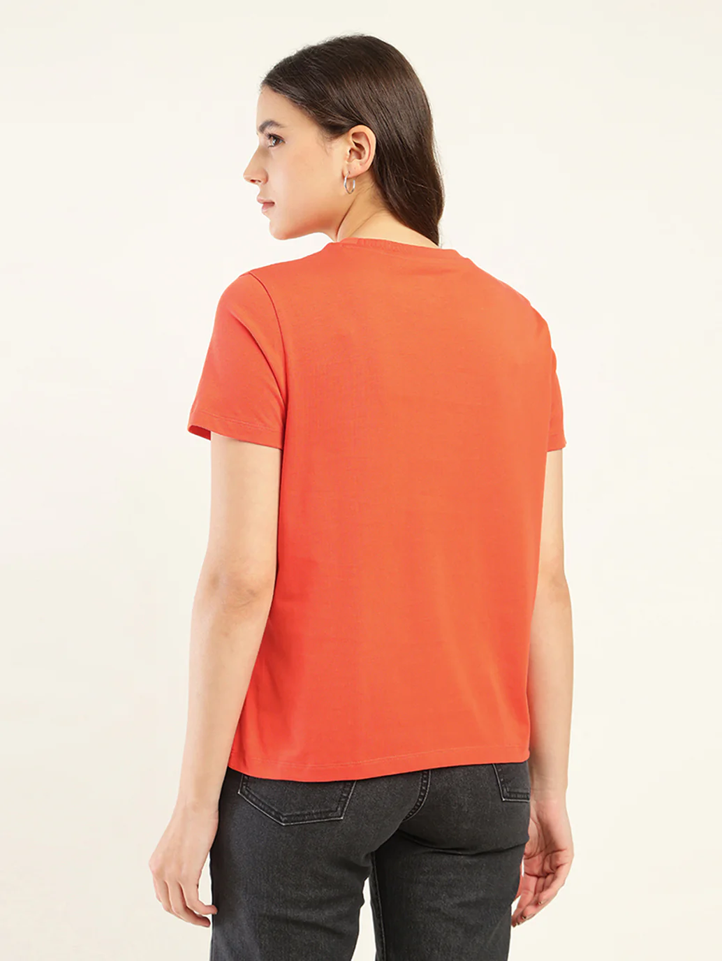 Women's Typography Print Relaxed Fit T-Shirt - Image 3