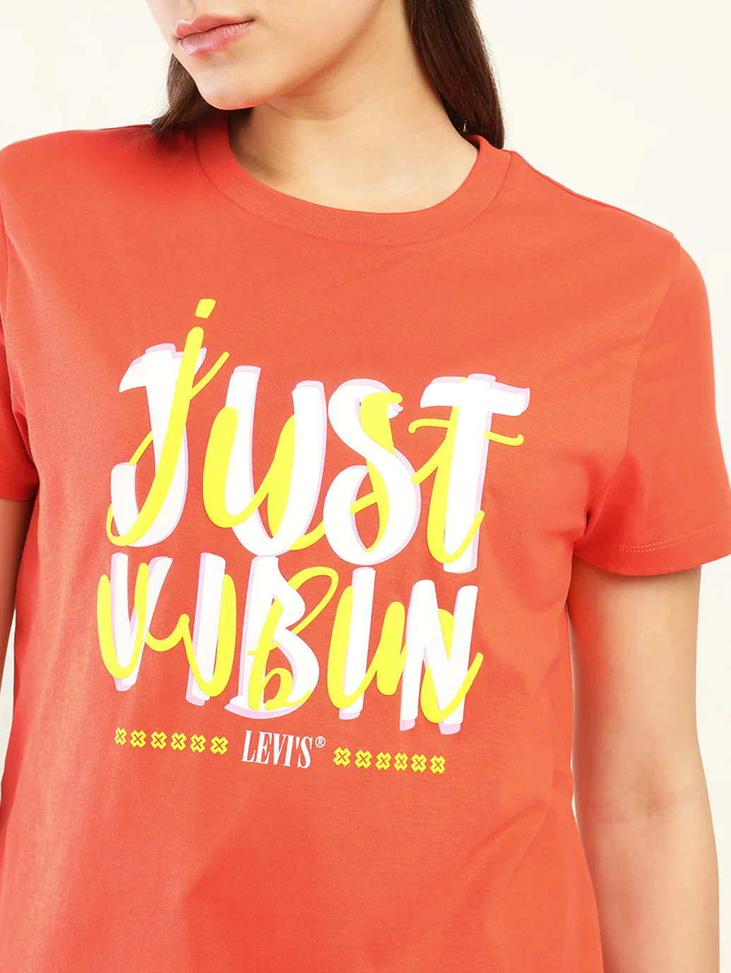 Women's Typography Print Relaxed Fit T-Shirt - Image 4
