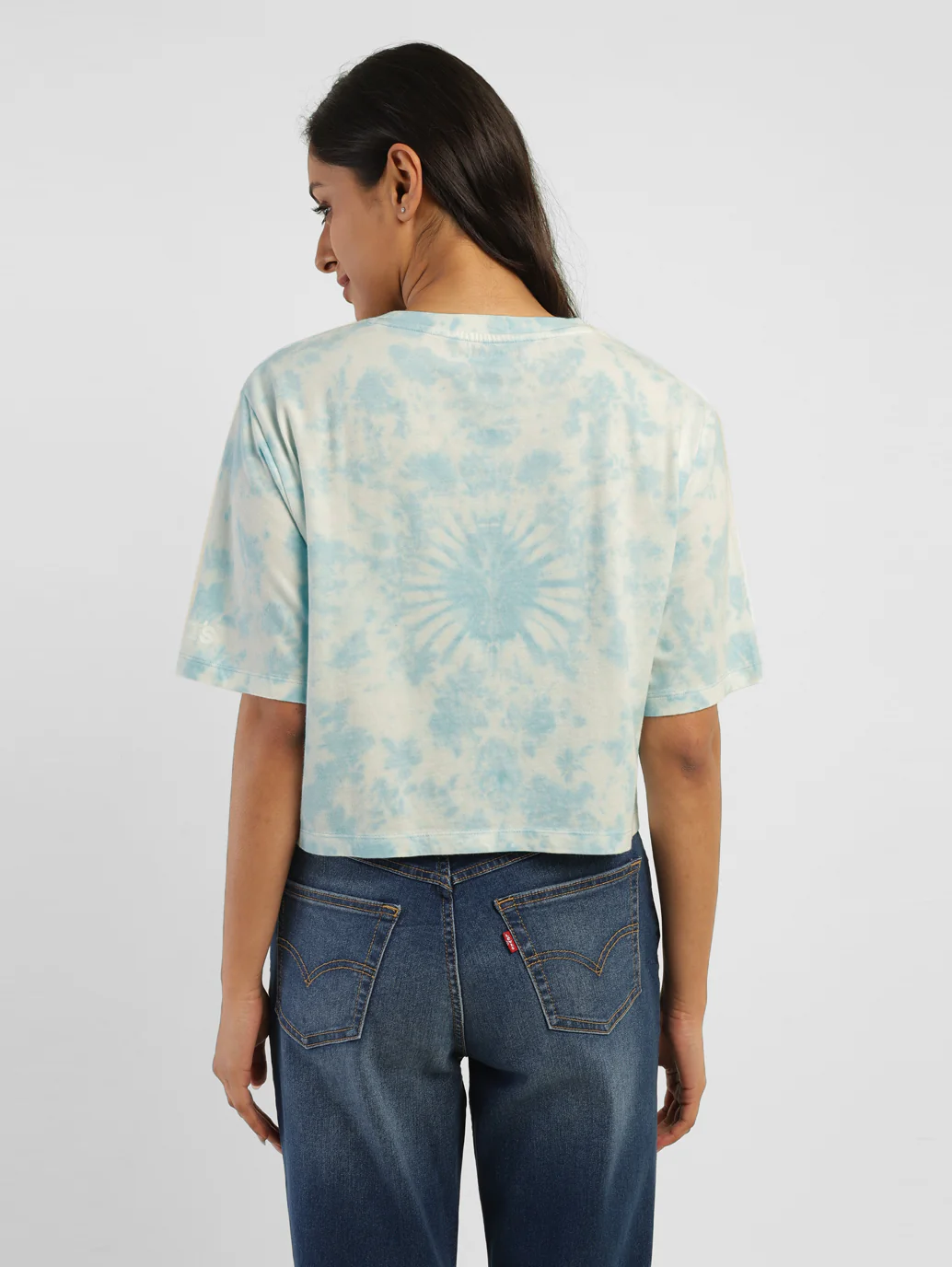 Women's Tie-Dye Boxy Fit T-shirt - Image 3