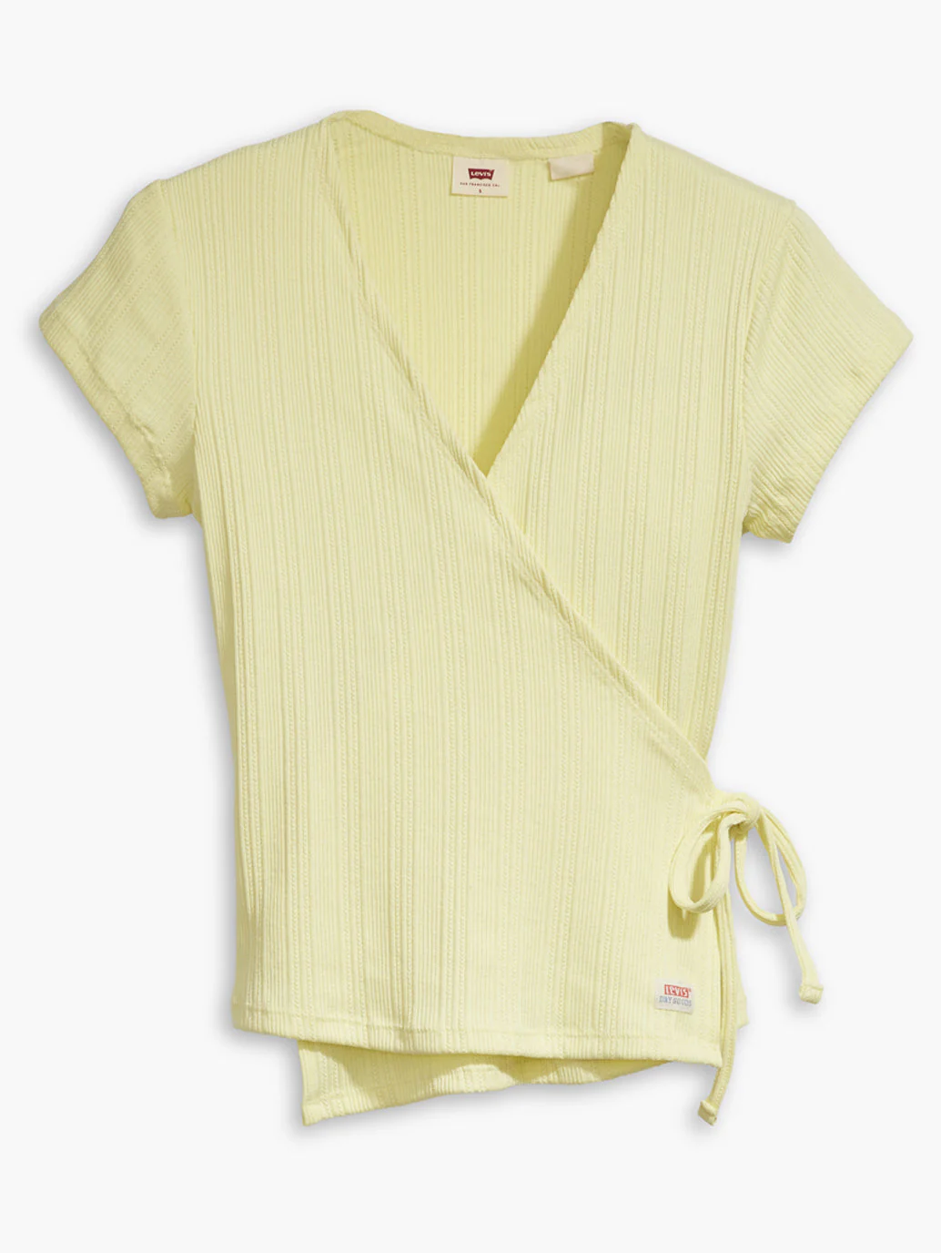 Women's Textured V Neck Top - Image 4
