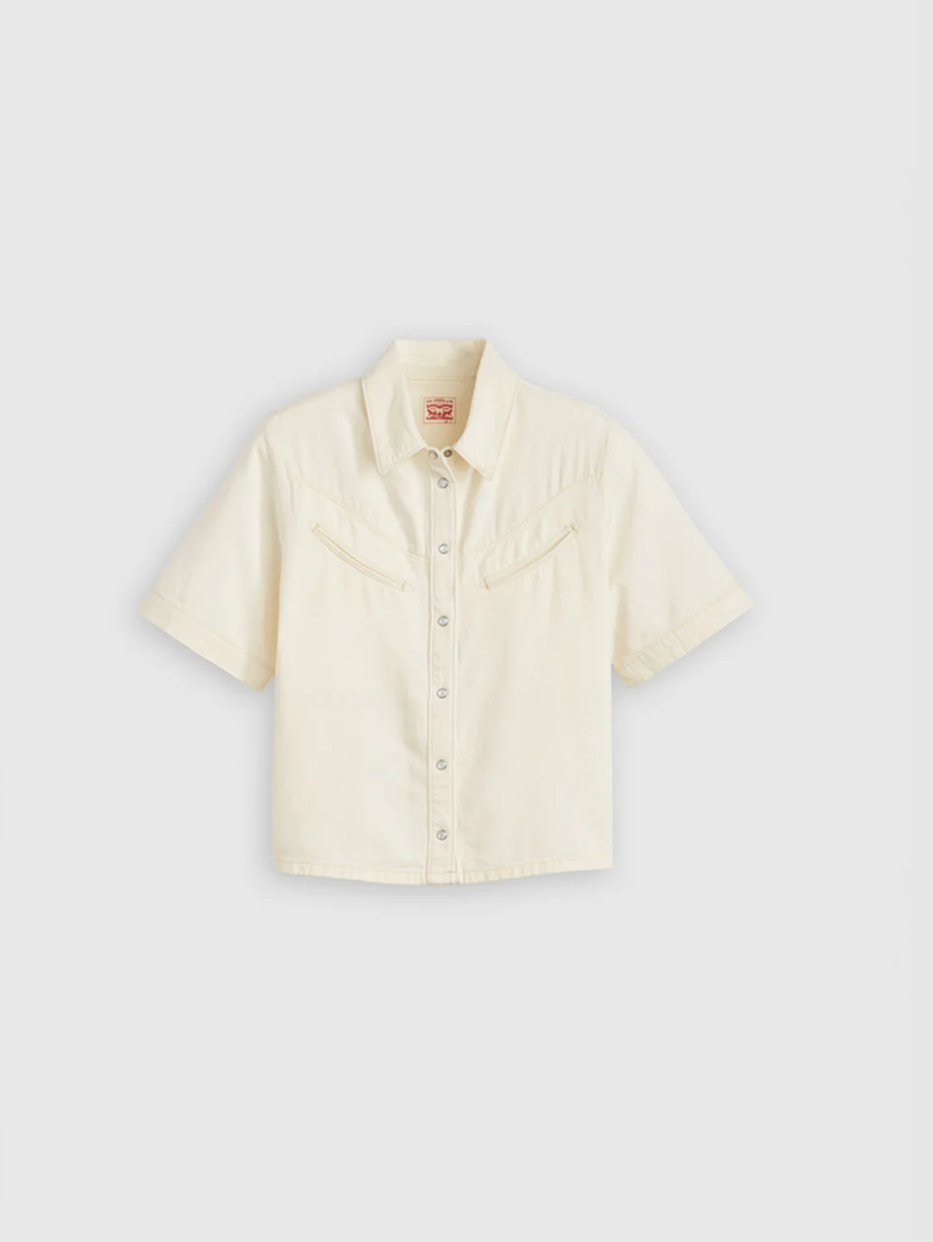 Women's Solid Spread Collar Shirt - Image 6