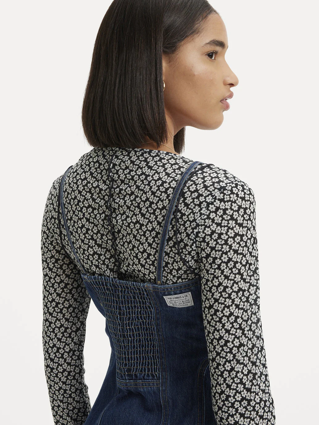 Women's Solid Sweetheart Neck Dress - Image 6