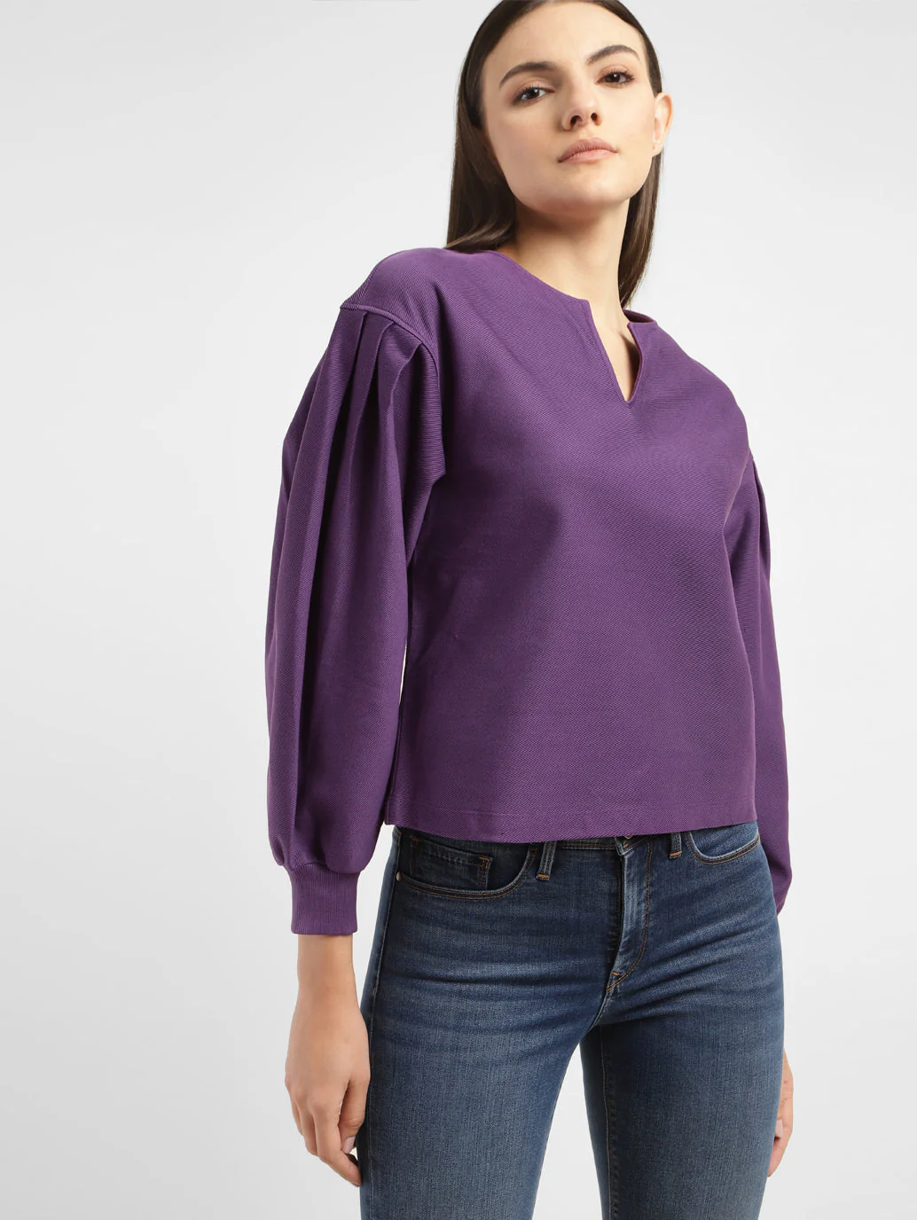 Women's Solid Regular Fit Top - Image 2