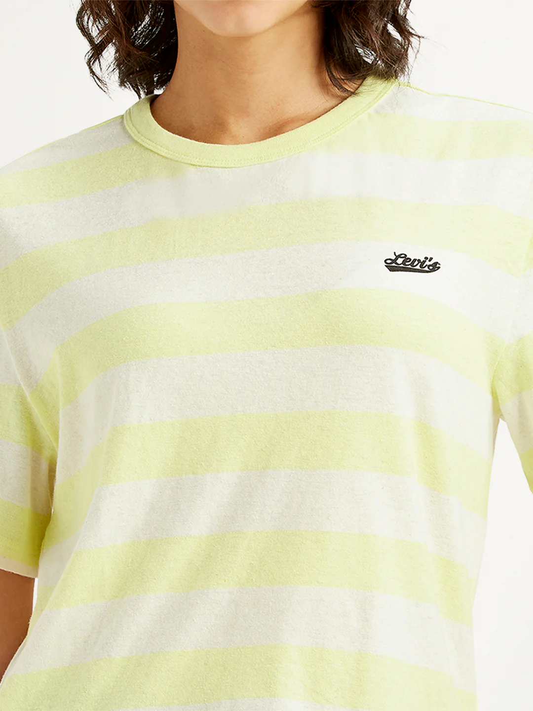 Women's Striped Relaxed Fit T-Shirt - Image 3