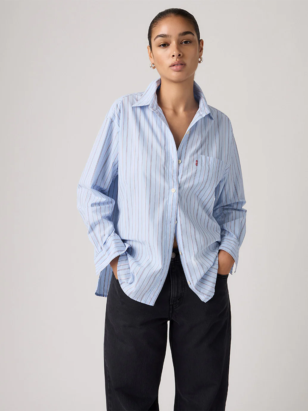 Women's Harlie Boyfriend Shirt - Image 4